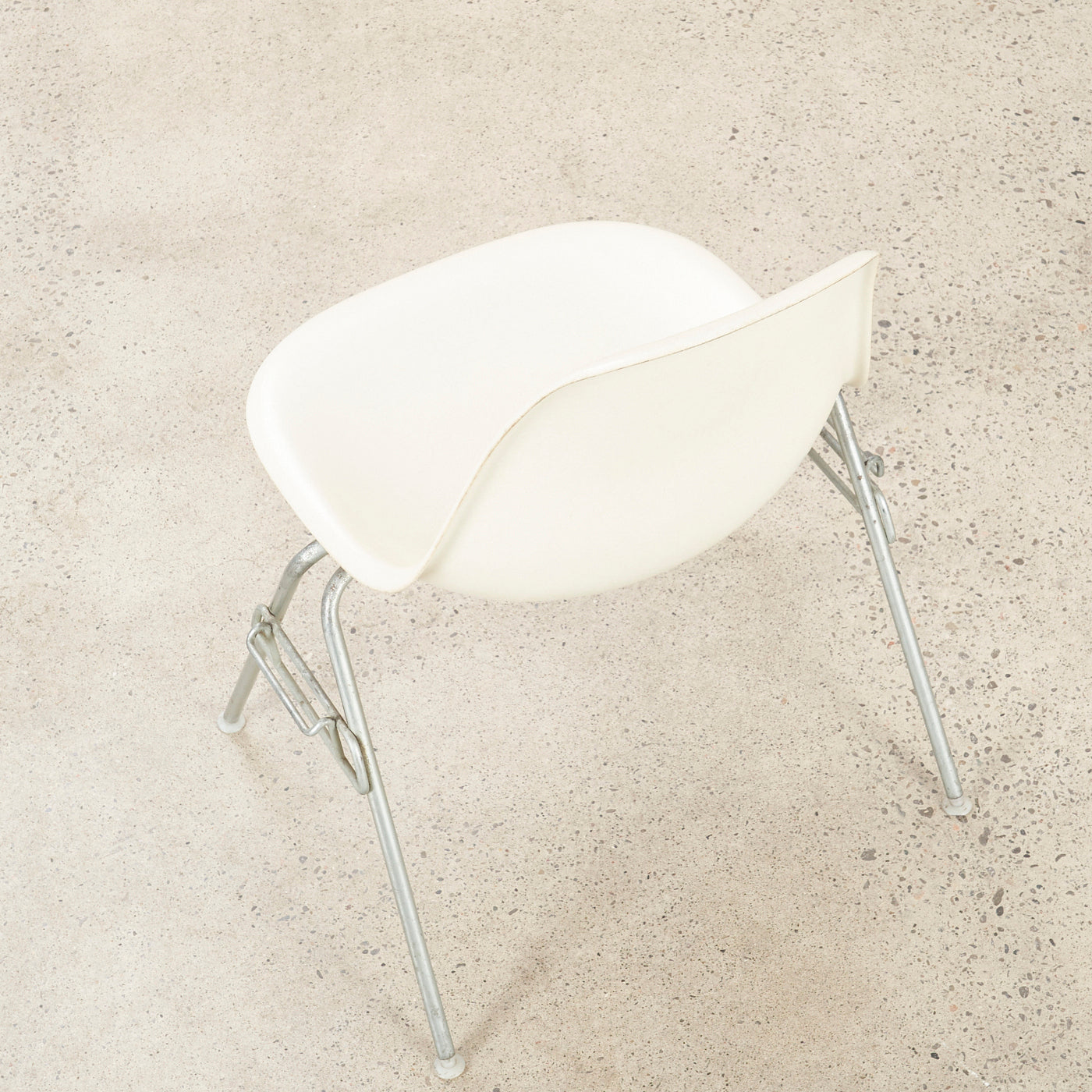 Eames Molded Fiberglass Stacking Chair for Herman Miller