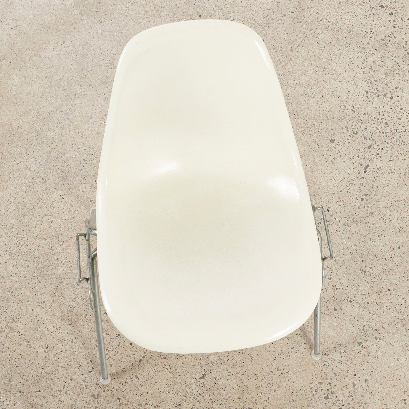 Eames Molded Fiberglass Stacking Chair for Herman Miller