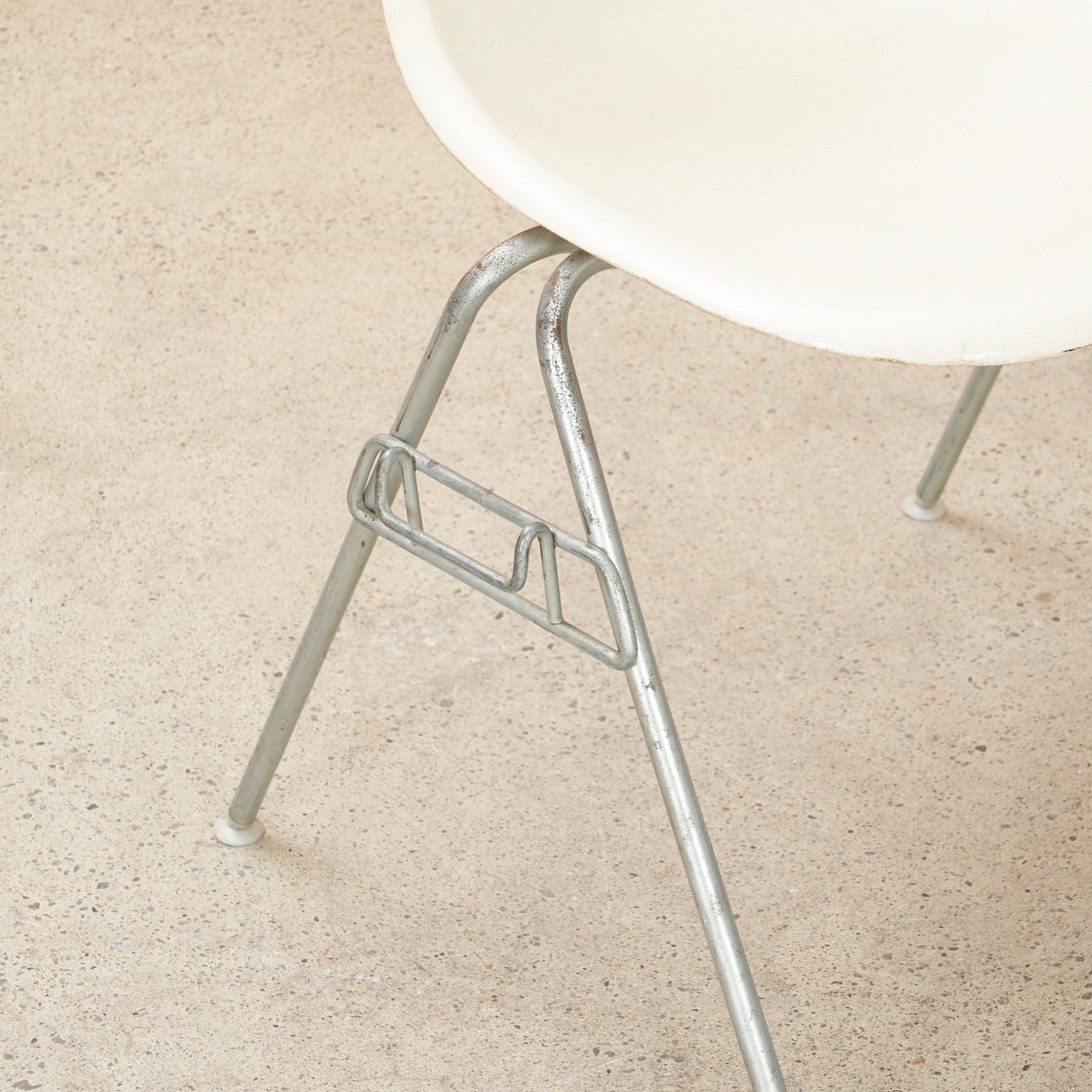 Eames Molded Fiberglass Stacking Chair for Herman Miller