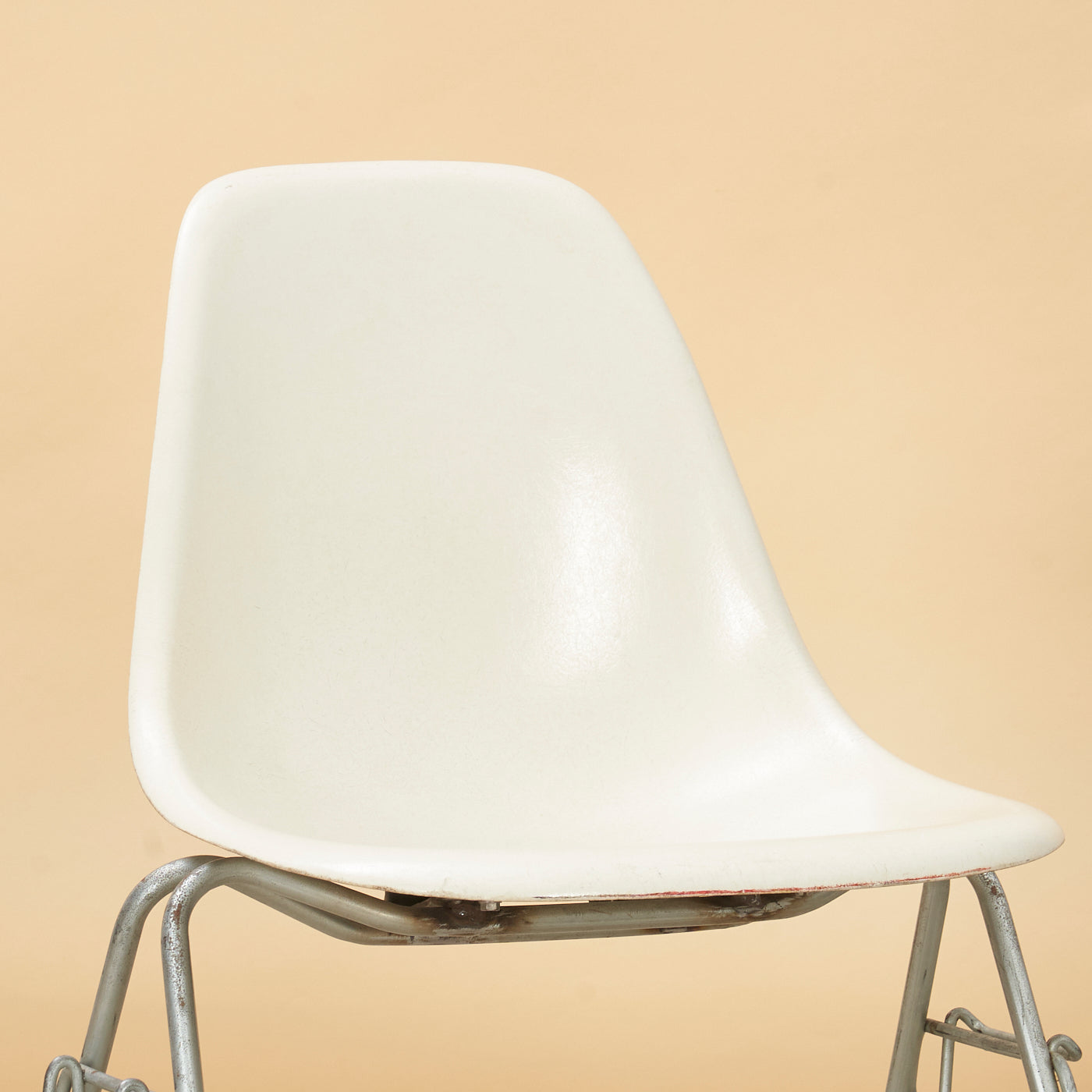 Eames Molded Fiberglass Stacking Chair for Herman Miller