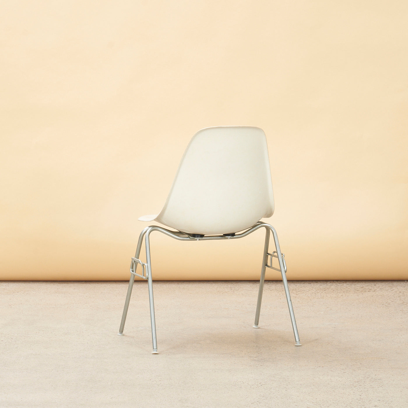 Eames Molded Fiberglass Stacking Chair for Herman Miller
