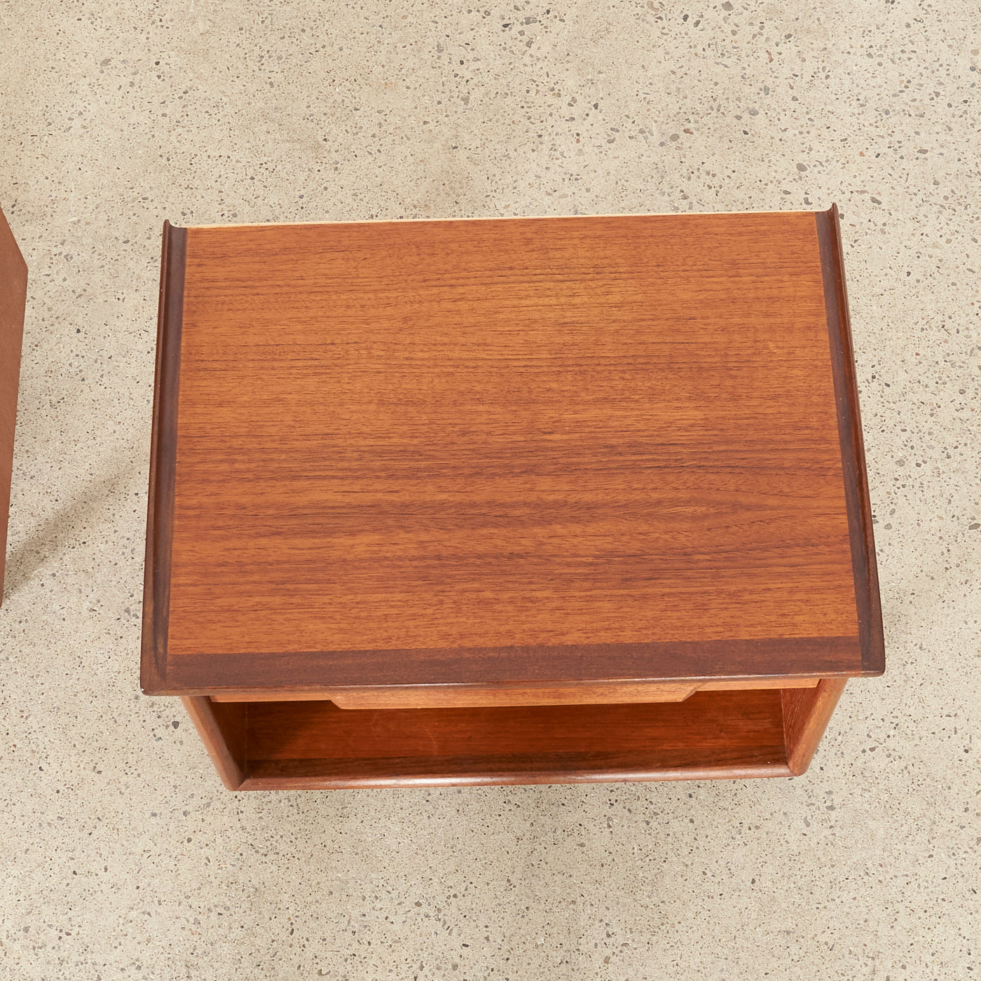 Pair of Teak Nightstands