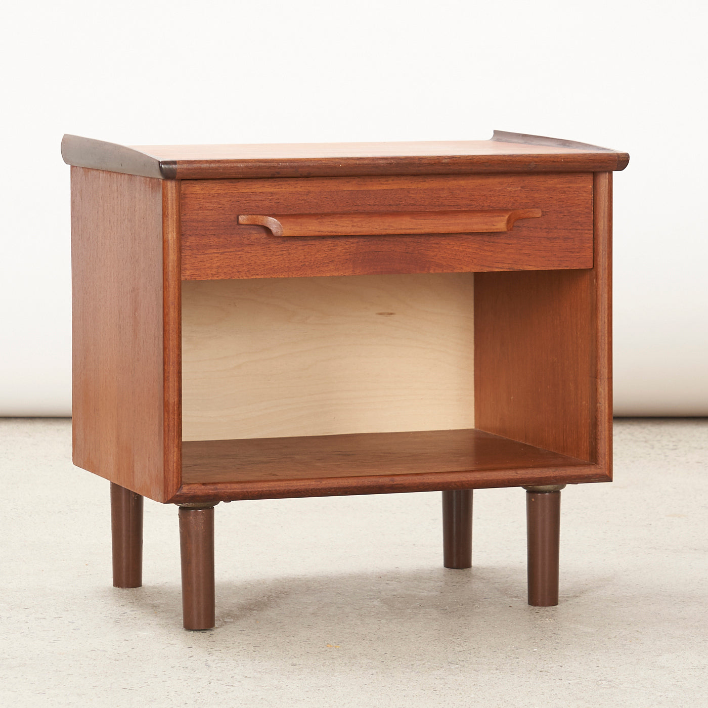 Pair of Teak Nightstands
