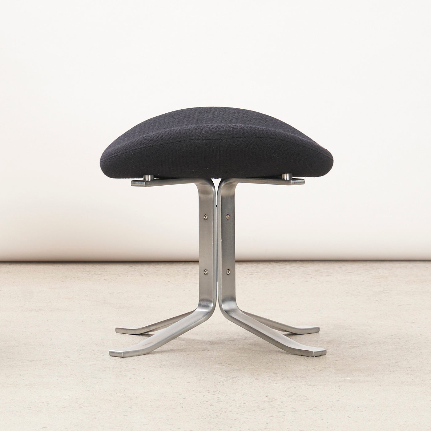 'EJ 5' aka 'Corona' Lounge Chair & Ottoman by Poul Volther for Erik Jørgensen, Denmark