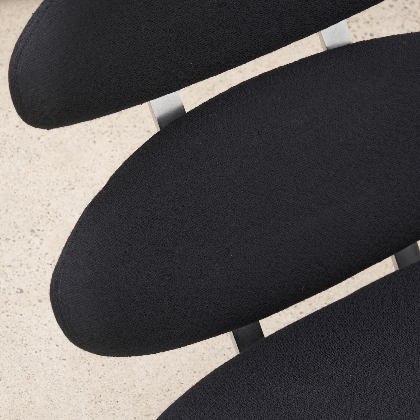 'EJ 5' aka 'Corona' Lounge Chair & Ottoman by Poul Volther for Erik Jørgensen, Denmark
