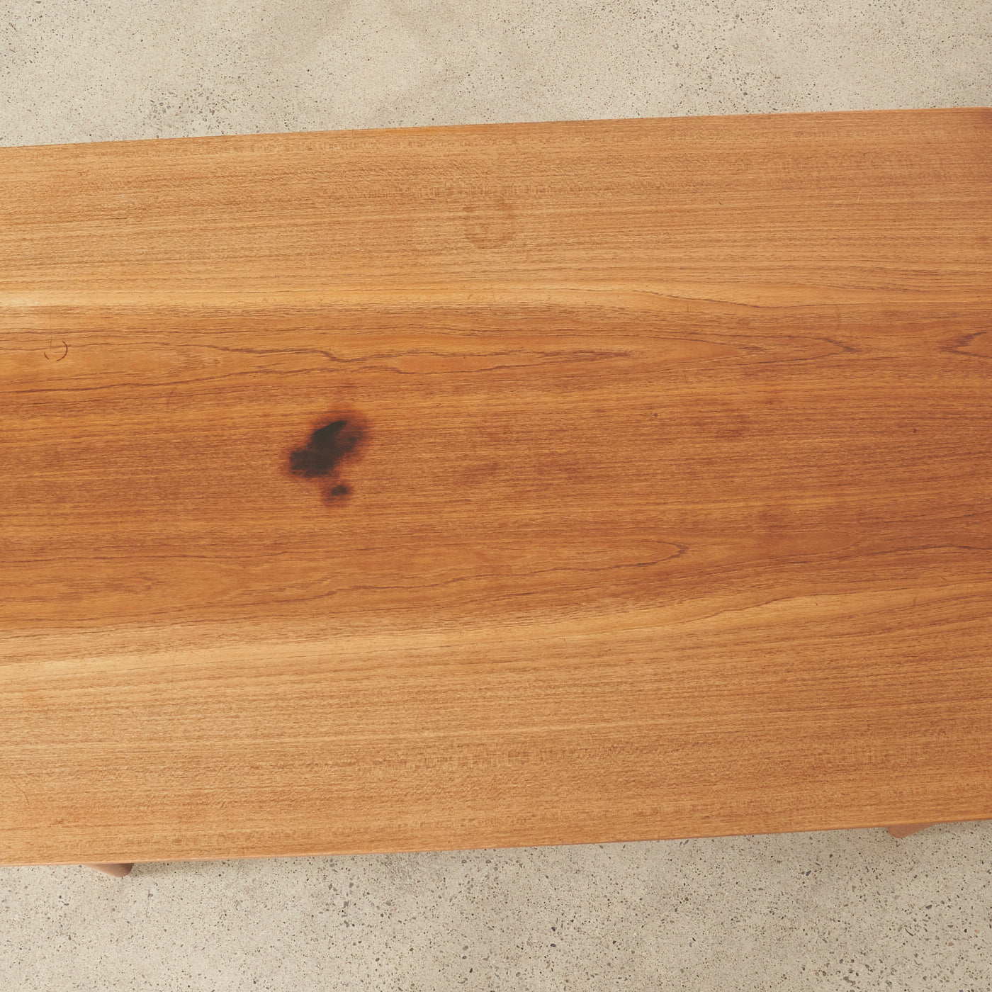 Teak Draw-Leaf Dining Table