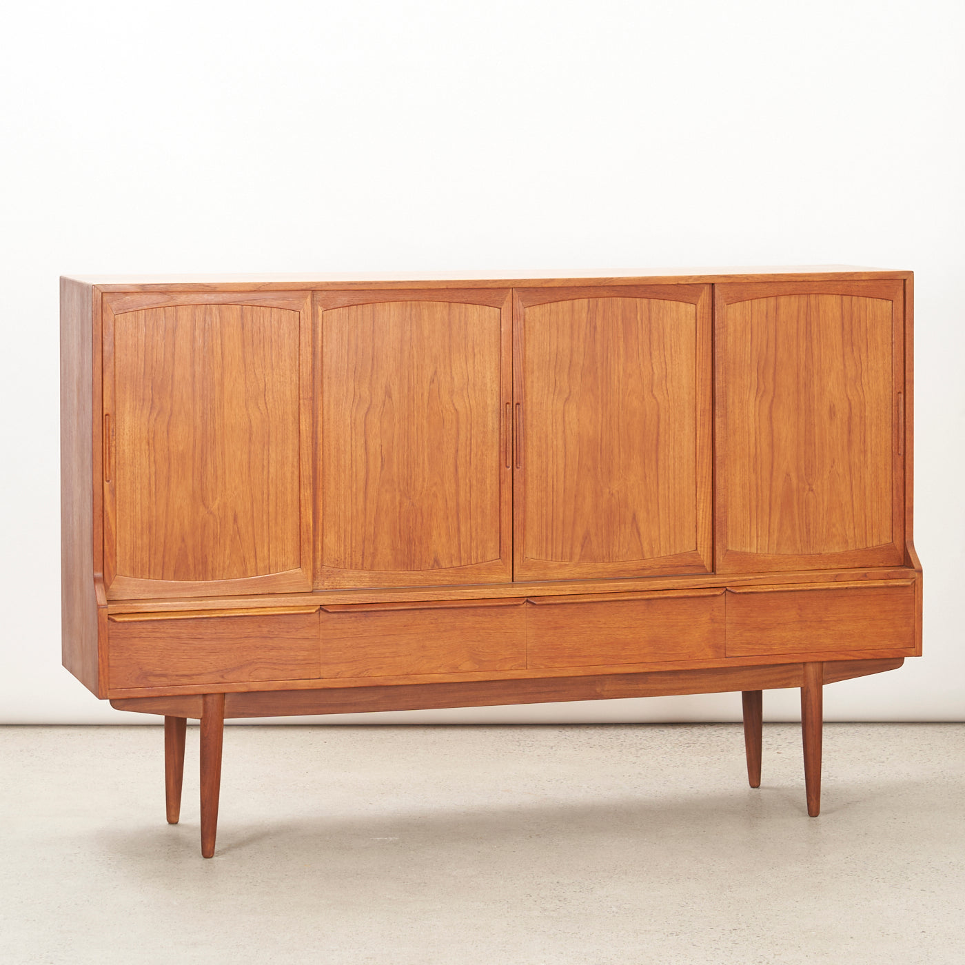 Teak Highboard