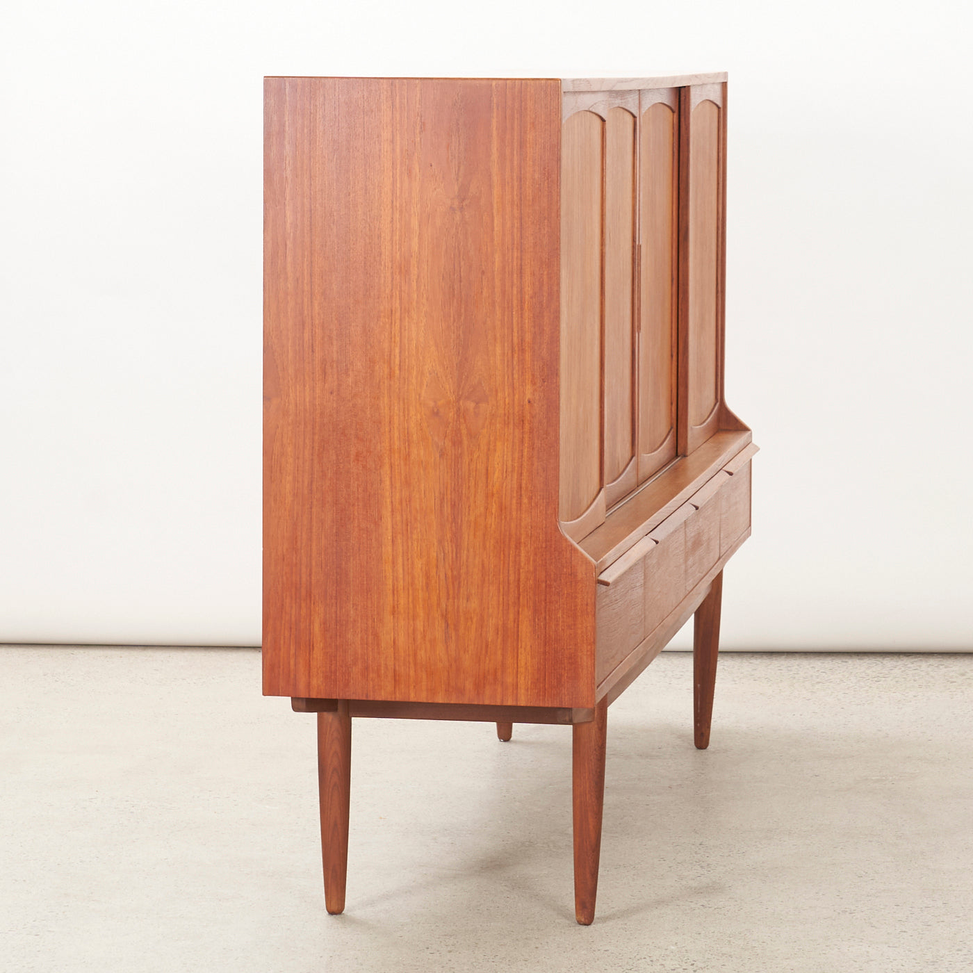 Teak Highboard