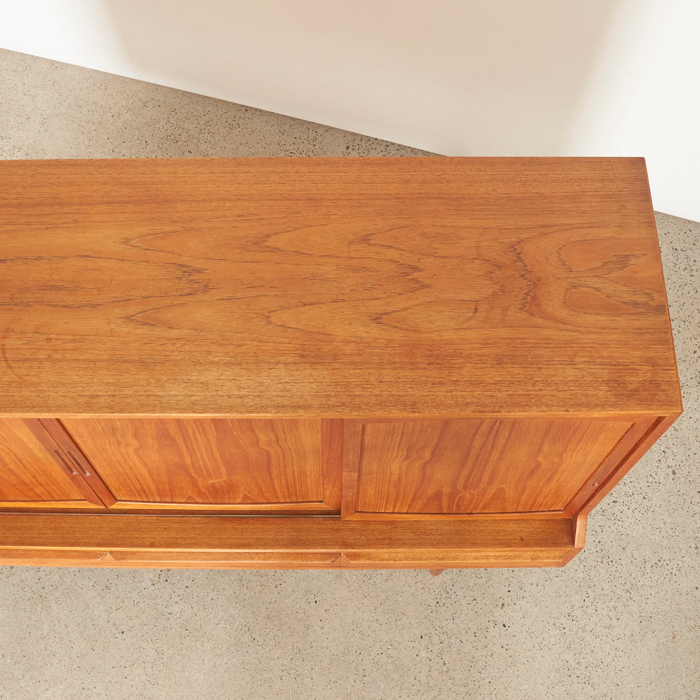 Teak Highboard
