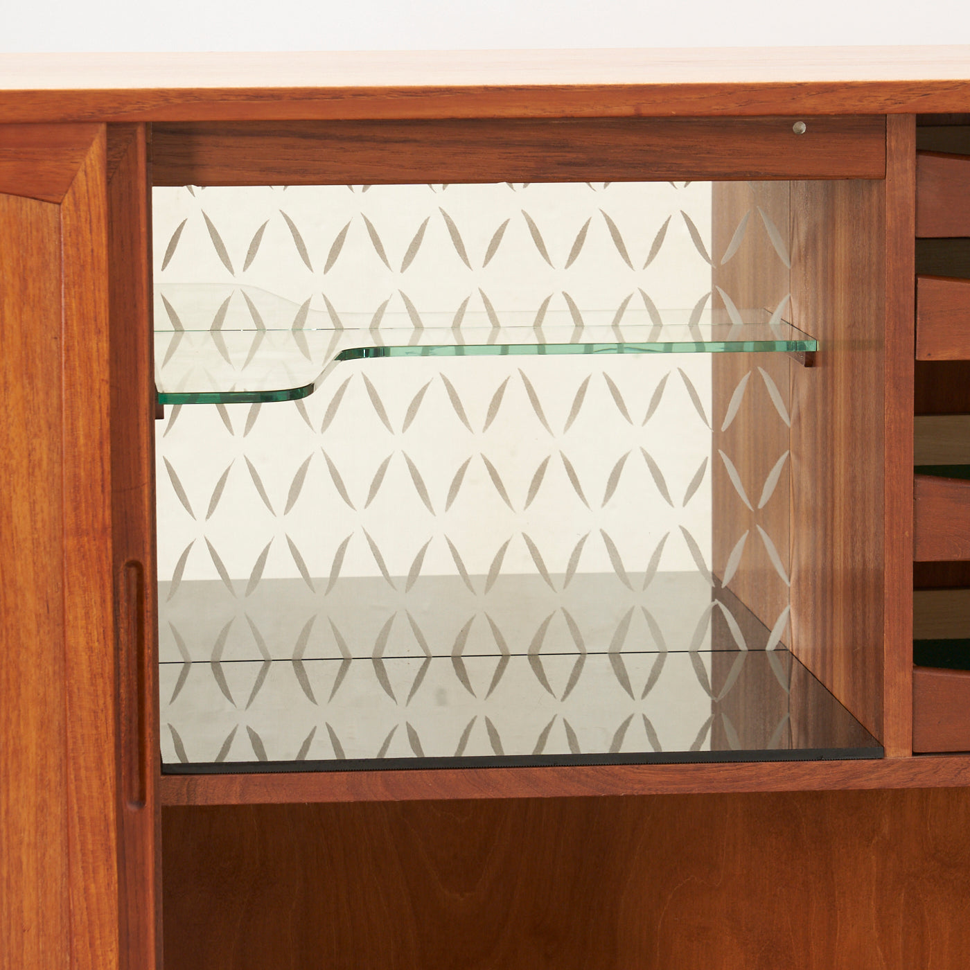 Teak Highboard