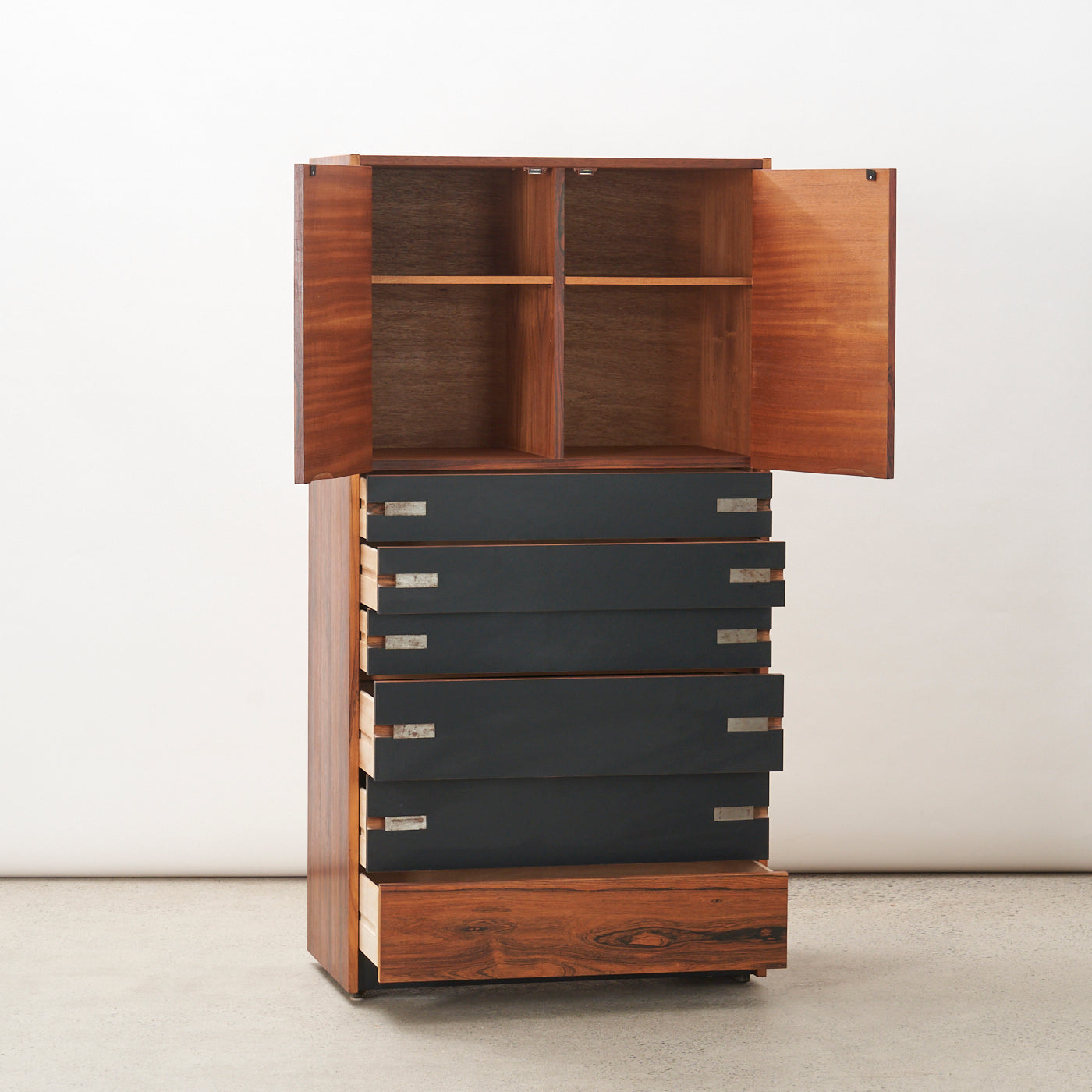 Rosewood Dresser w/ Cabinet