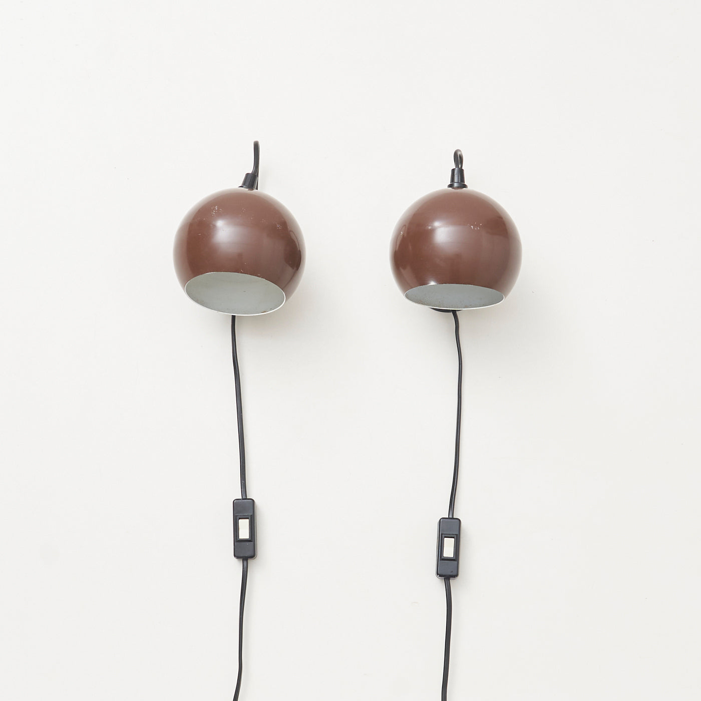 Pair of Eyeball Sconces, Denmark