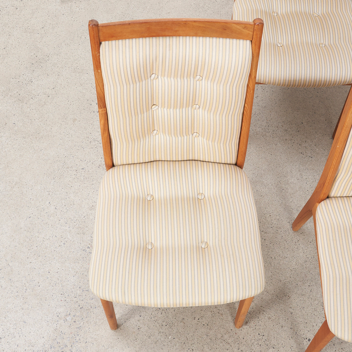 Set of 4 Teak Dining Chairs