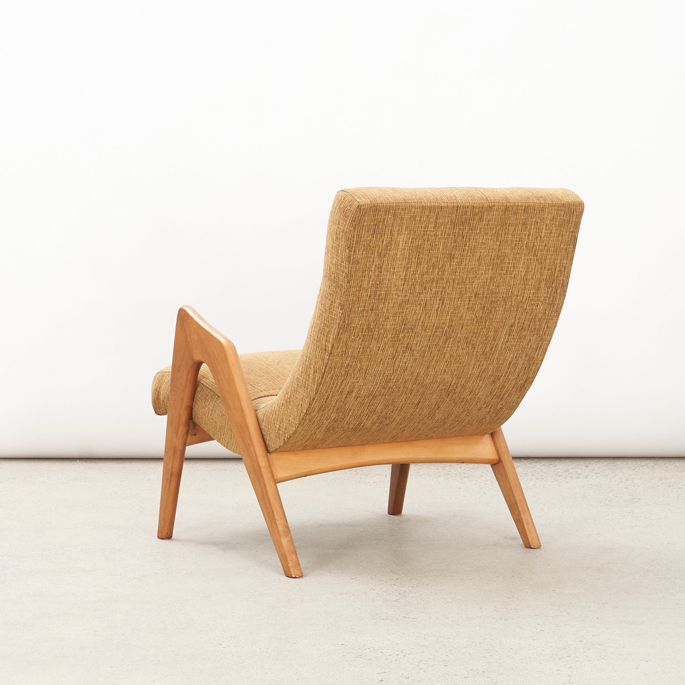 Walnut Lounge Chair & Ottoman by Adrian Pearsall