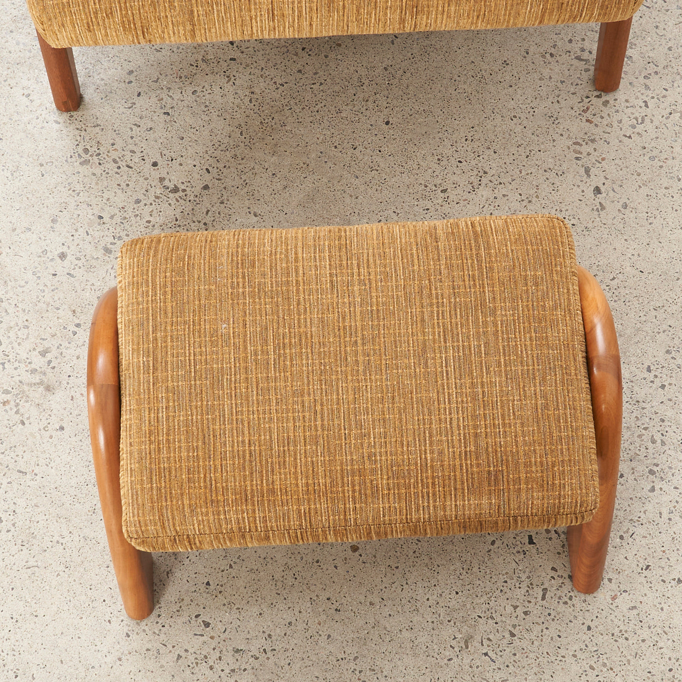 Walnut Lounge Chair & Ottoman by Adrian Pearsall