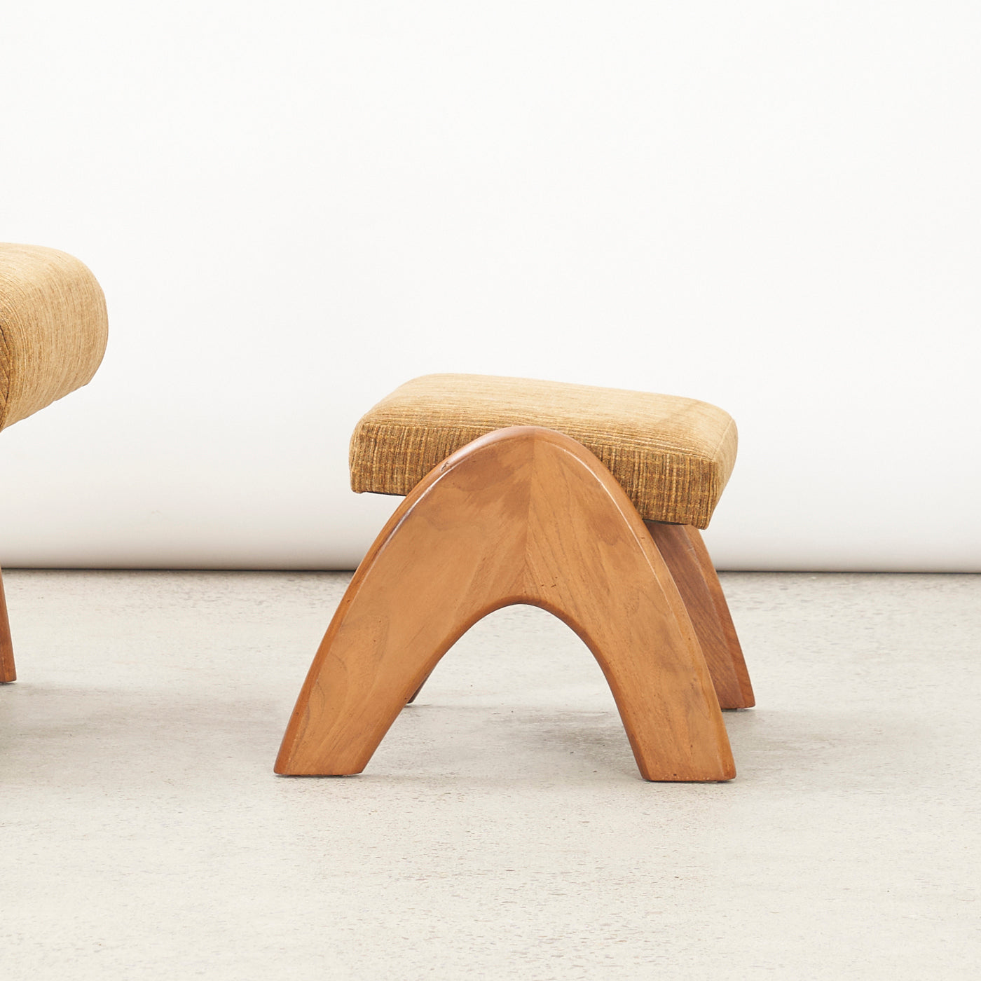 Walnut Lounge Chair & Ottoman by Adrian Pearsall