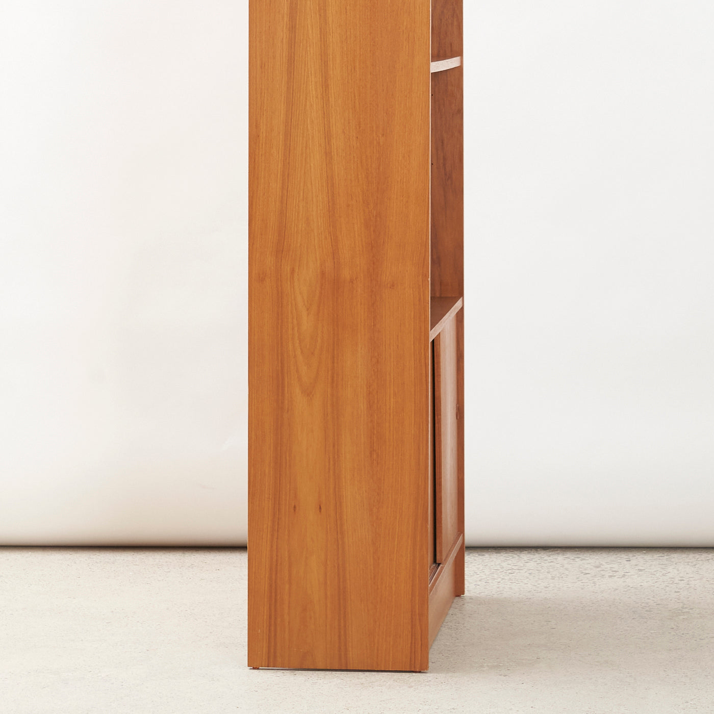 Teak Bookcase w/ Sliding Doors, Denmark