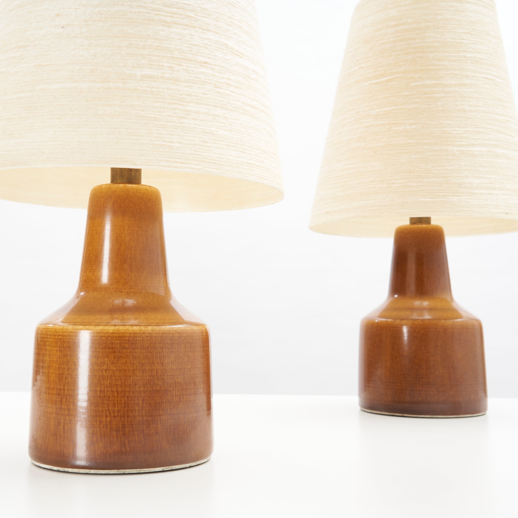 Pair of Vintage Model 1200 Lotte Lamps