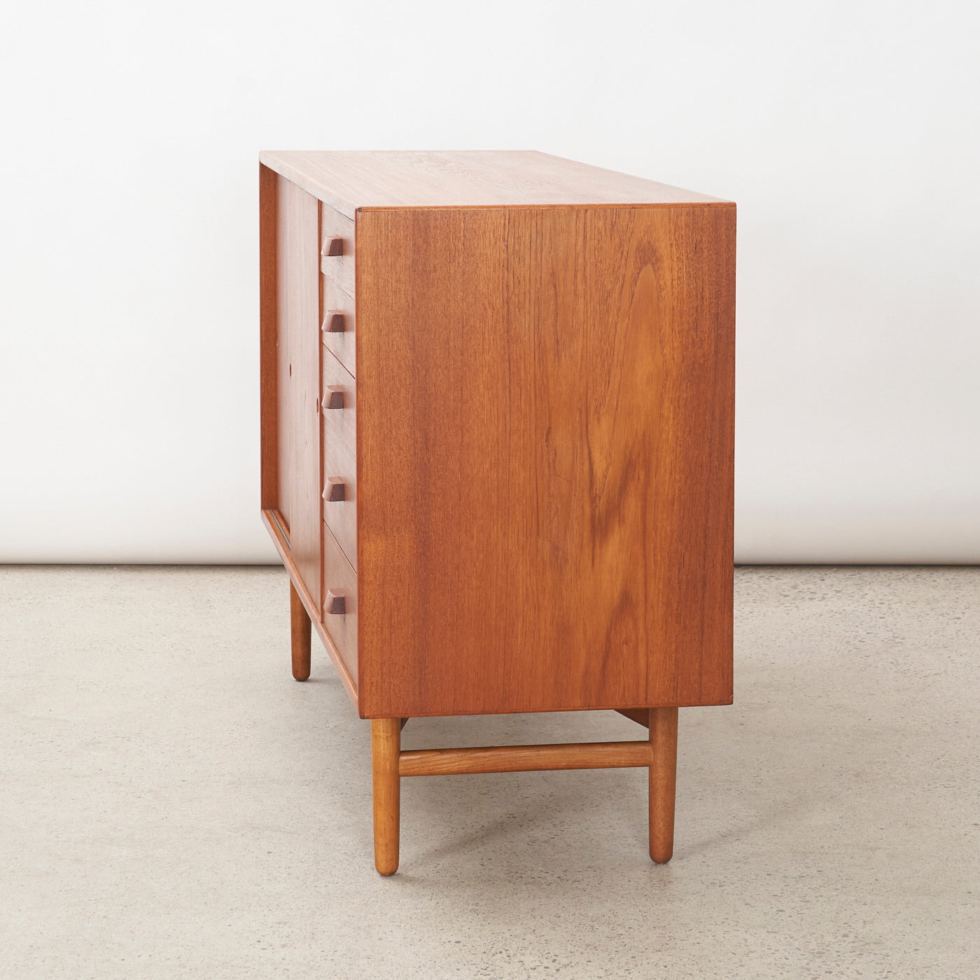 Teak Sideboard by Svend Åge Hansen for Næstved Møbelfabrik, Denmark