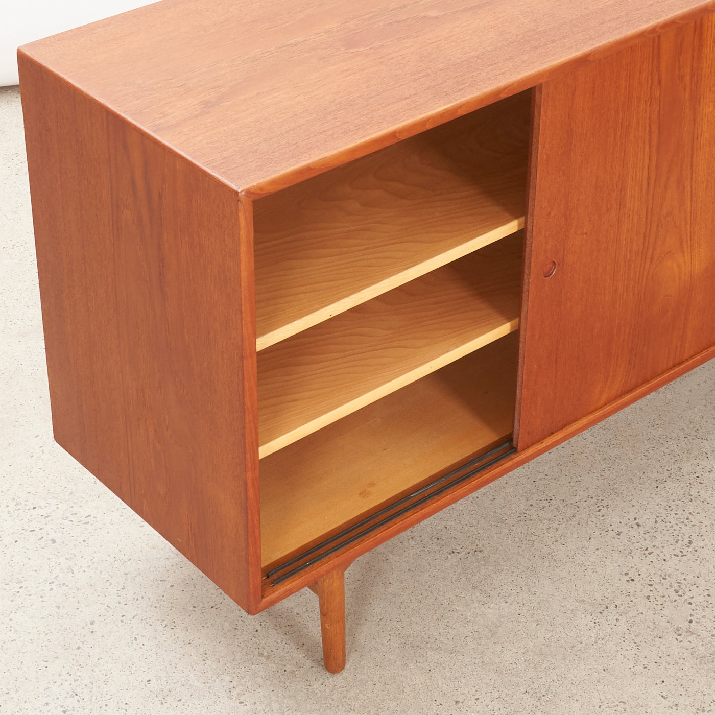 Teak Sideboard by Svend Åge Hansen for Næstved Møbelfabrik, Denmark
