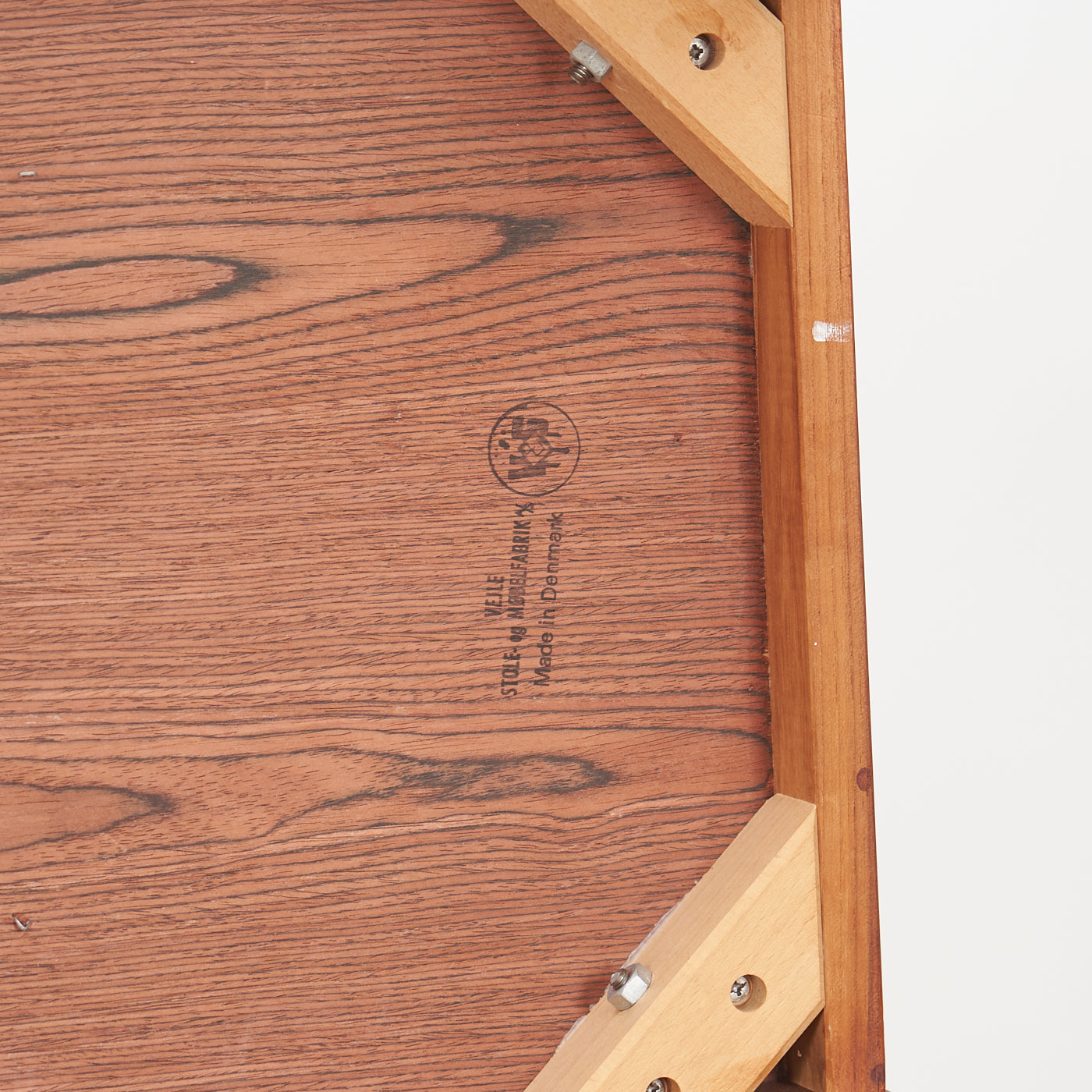 Pair of Teak Side Tables by Vejle Stole Møbelfabrik, Denmark