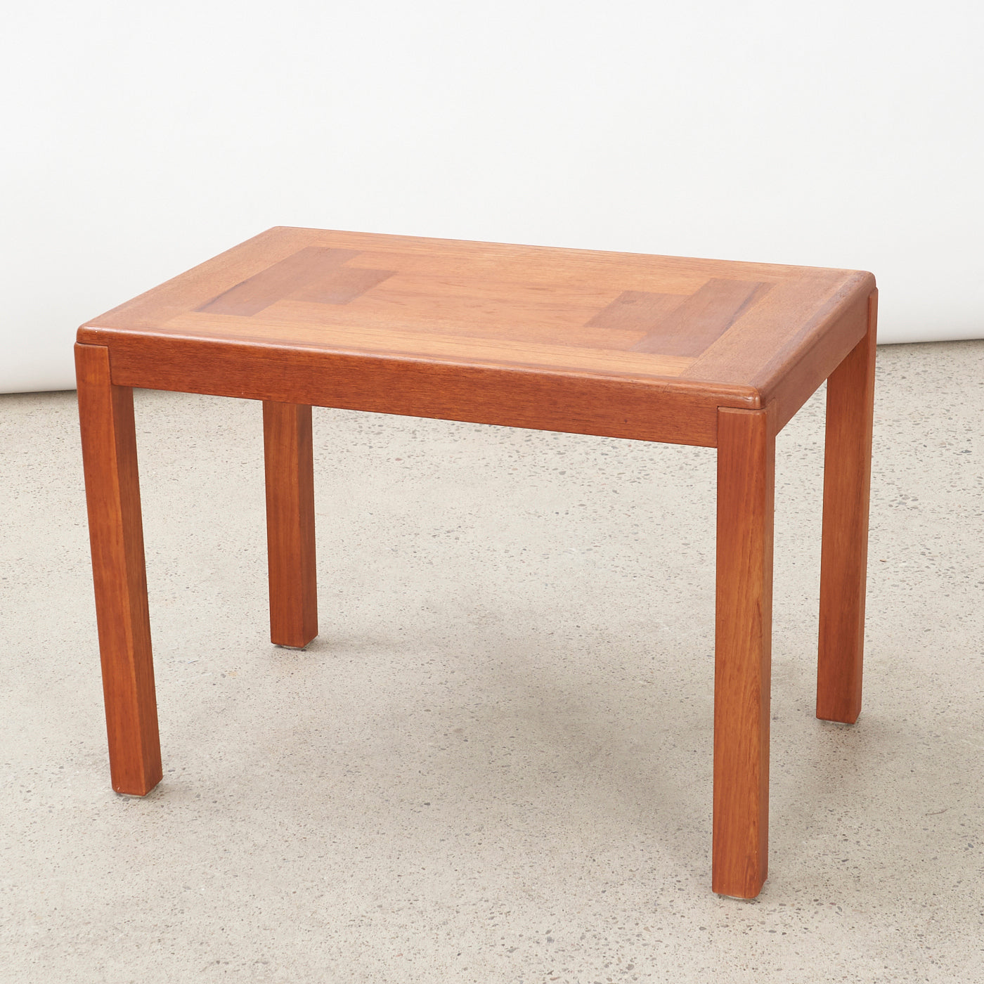 Pair of Teak Side Tables by Vejle Stole Møbelfabrik, Denmark