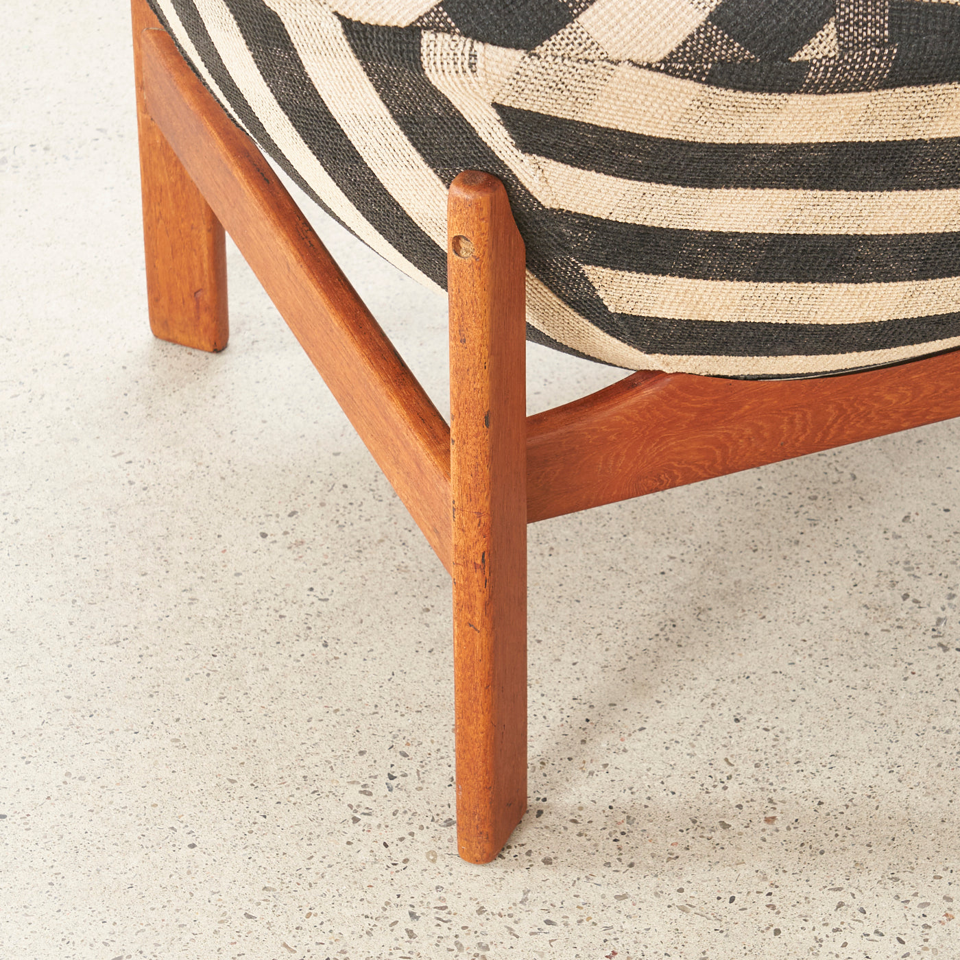 Teak Tub Lounge Chair by R. Huber