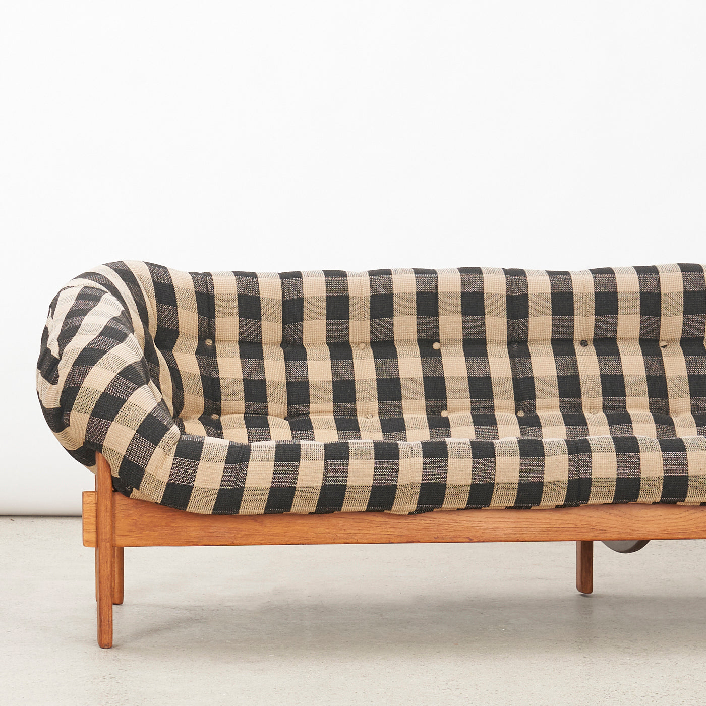 Teak Tub 3 Seater Sofa by R. Huber