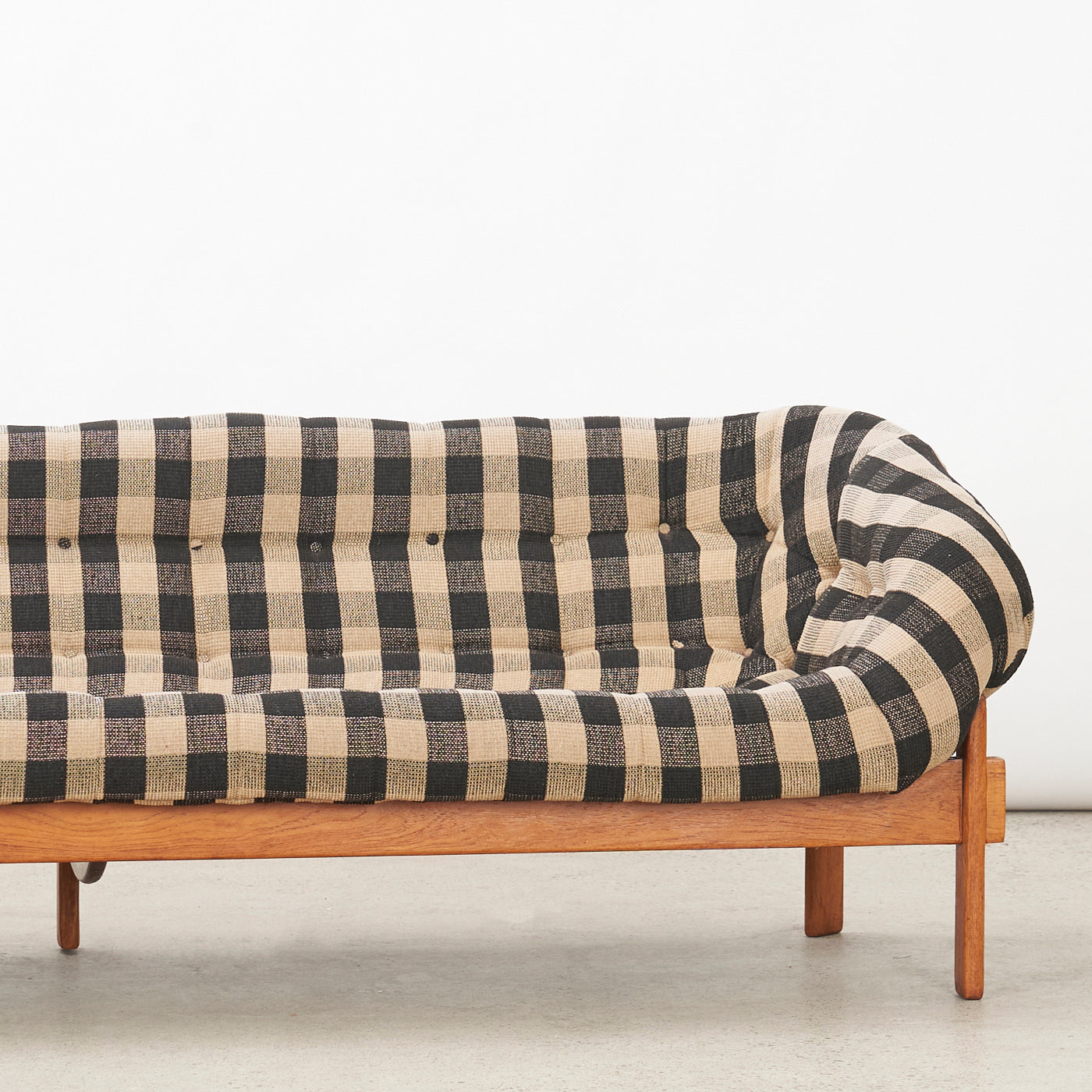 Teak Tub 3 Seater Sofa by R. Huber