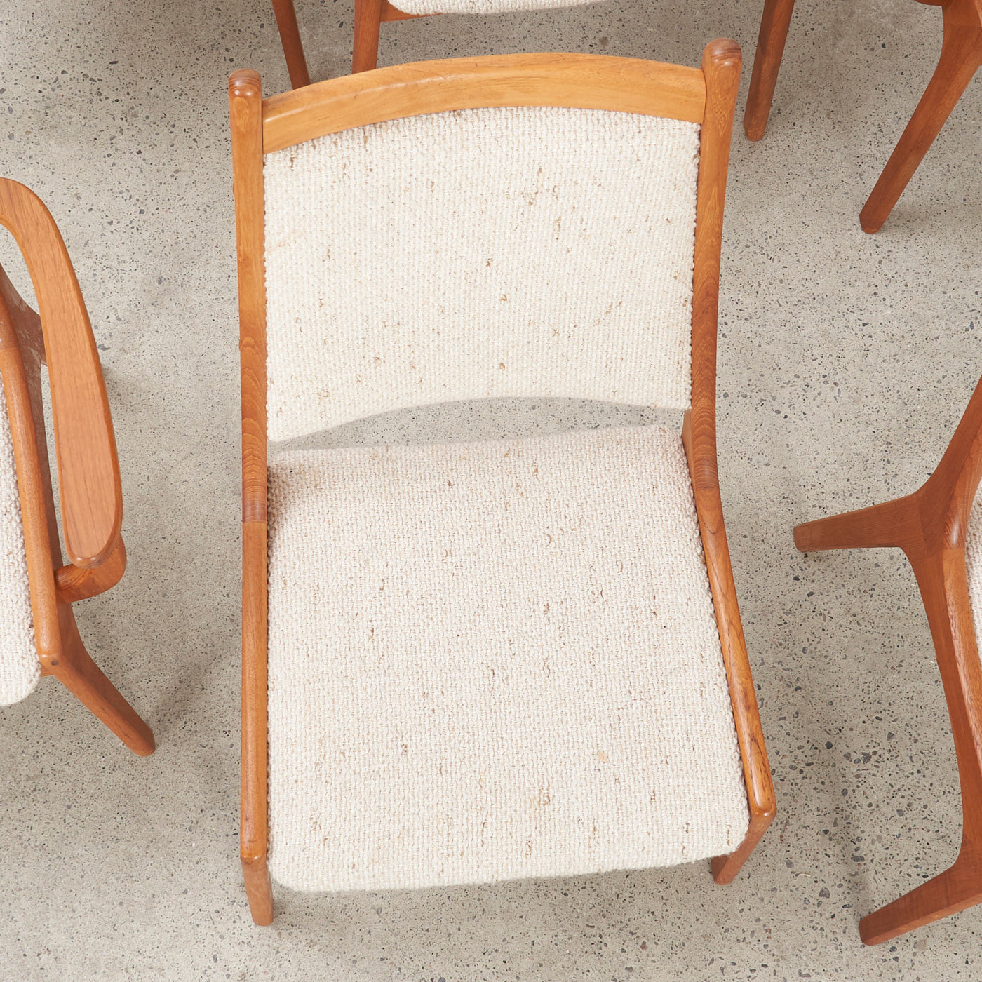 Set of 6 Teak Dining chairs