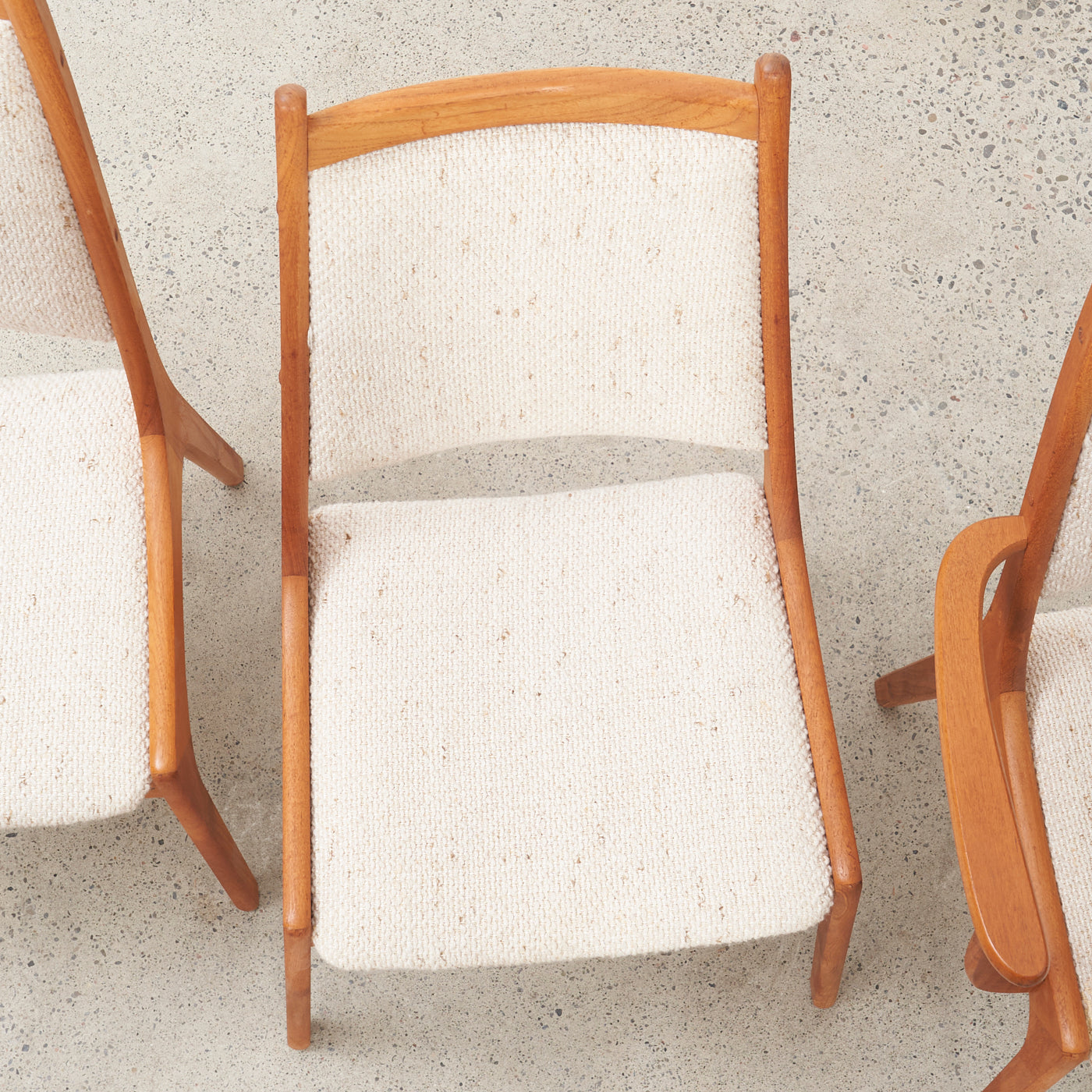 Set of 6 Teak Dining chairs