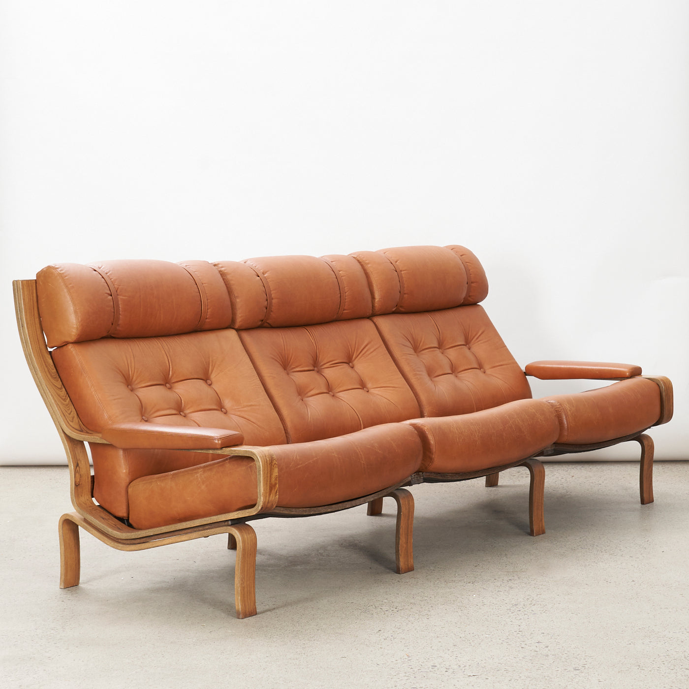 'Palermo' 3 Seater Sofa by Pethrus Lindlöf for Lindlöfs Möbler, Sweden