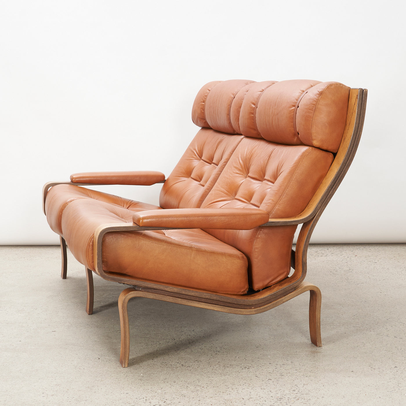 'Palermo' Loveseat by Pethrus Lindlöf for Lindlöfs Möbler, Sweden