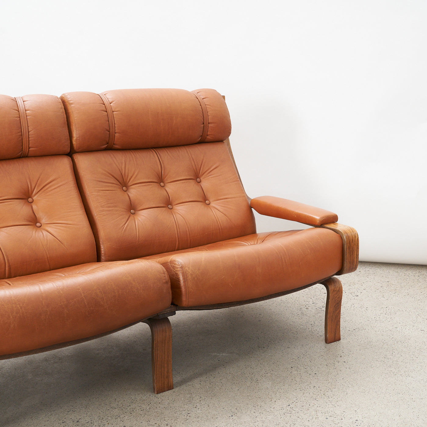 'Palermo' 3 Seater Sofa by Pethrus Lindlöf for Lindlöfs Möbler, Sweden