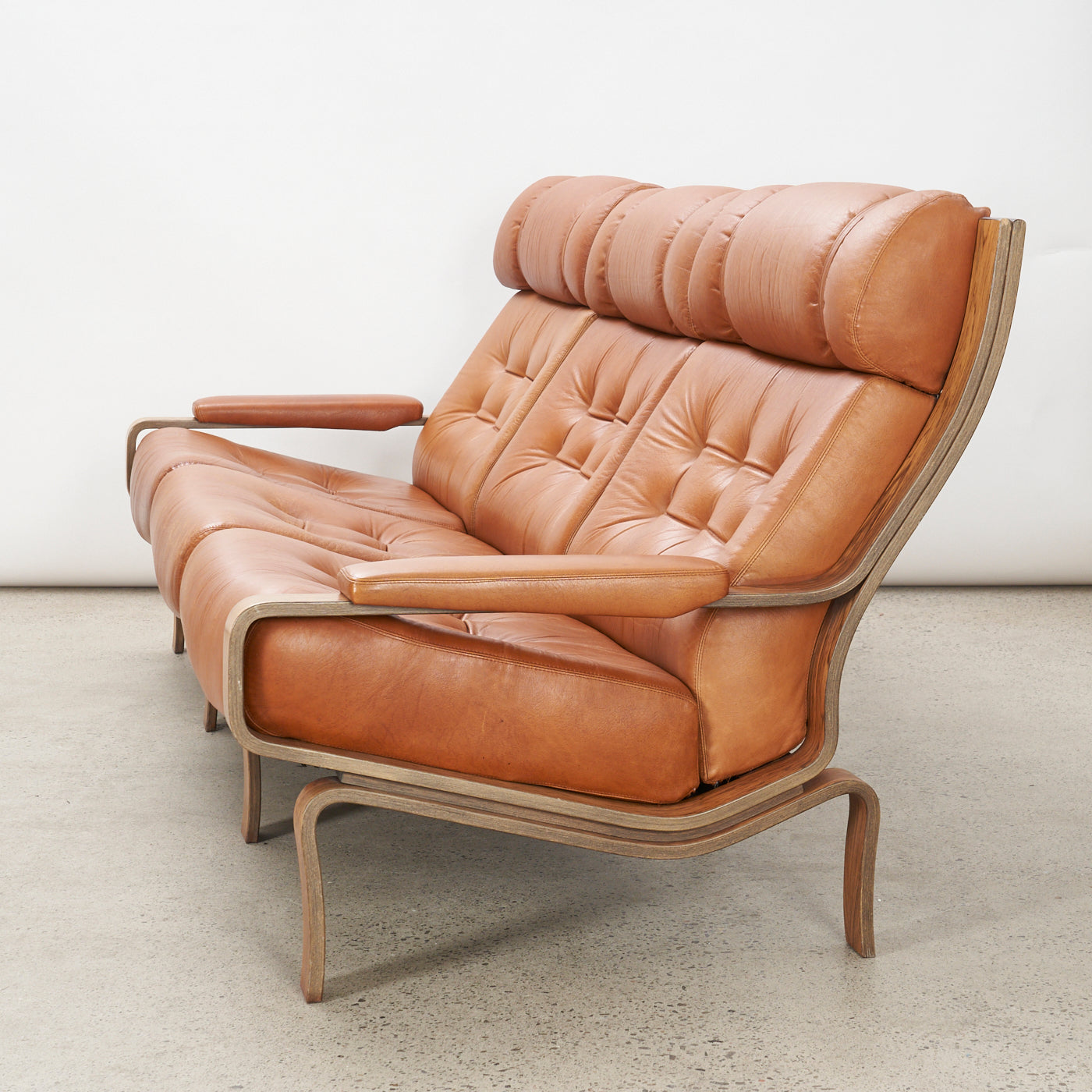 'Palermo' 3 Seater Sofa by Pethrus Lindlöf for Lindlöfs Möbler, Sweden