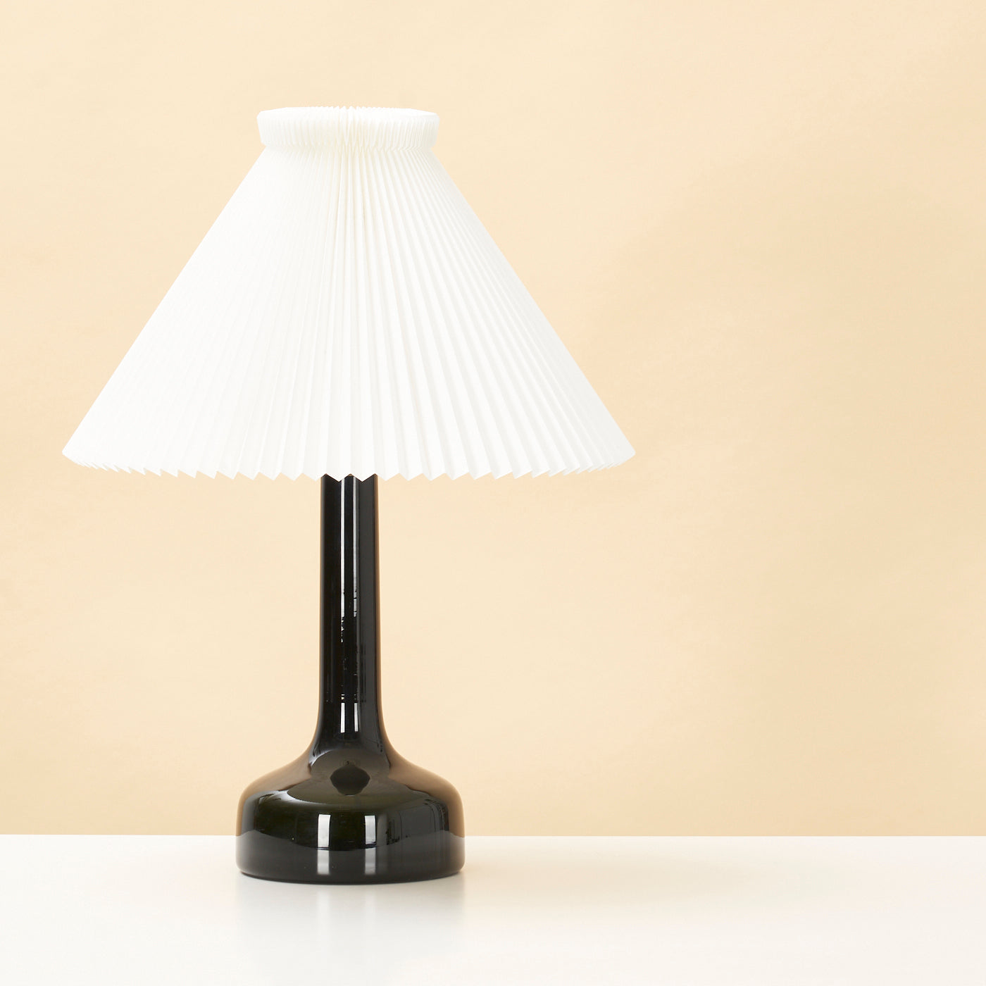 Glass Blown Table Lamp by Gunnar Biilmann-Petersen for Le Klint, Denmark