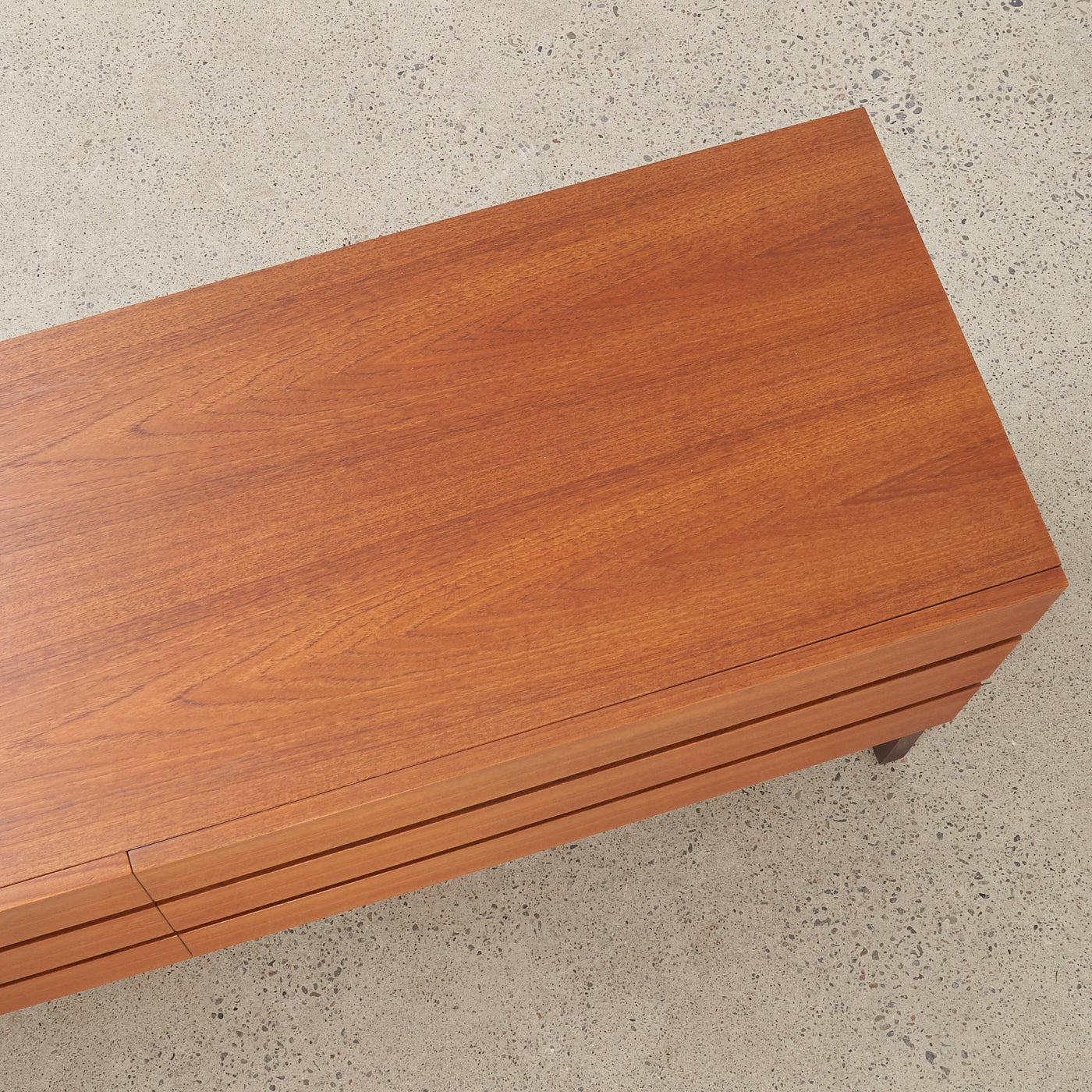 Teak 6 Drawer Dresser by REFF