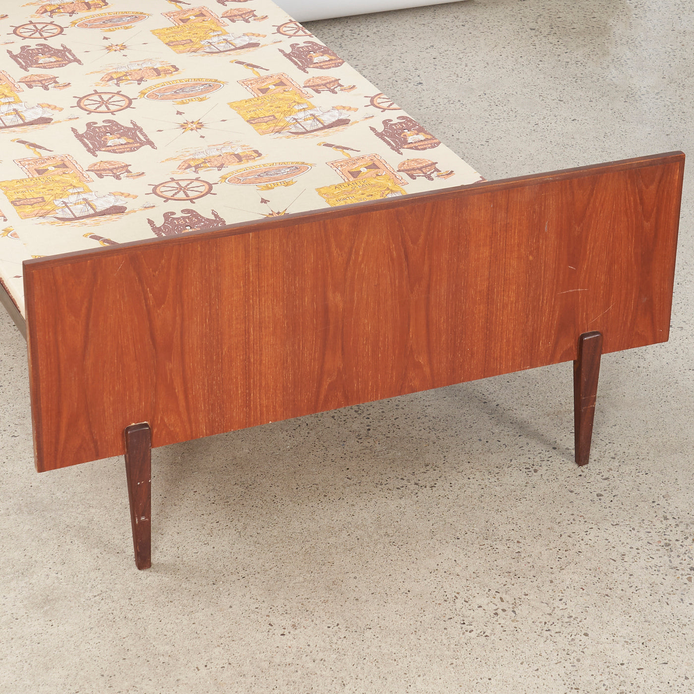Vintage Teak Twin Bed