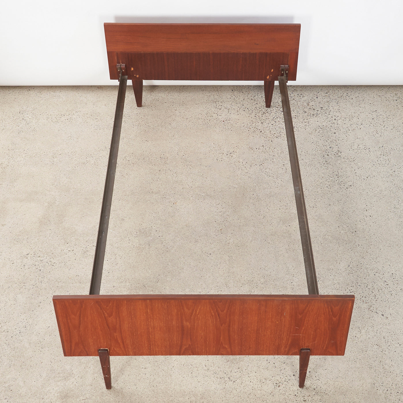 Vintage Teak Twin Bed