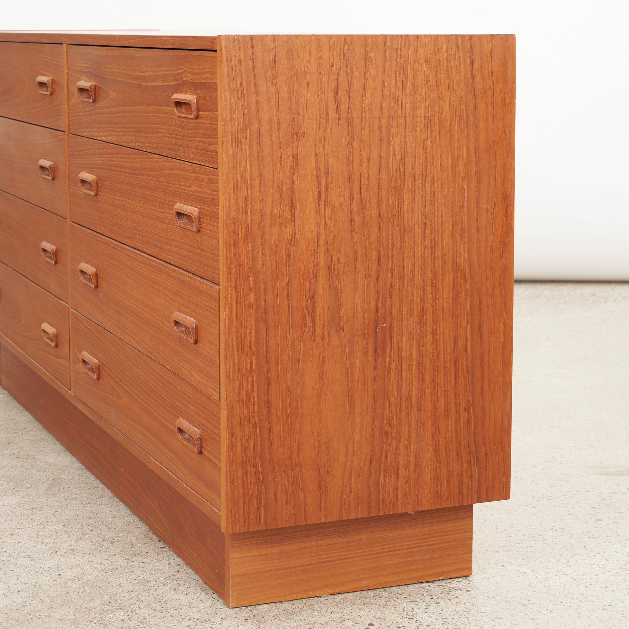 8 Drawer Teak Dresser