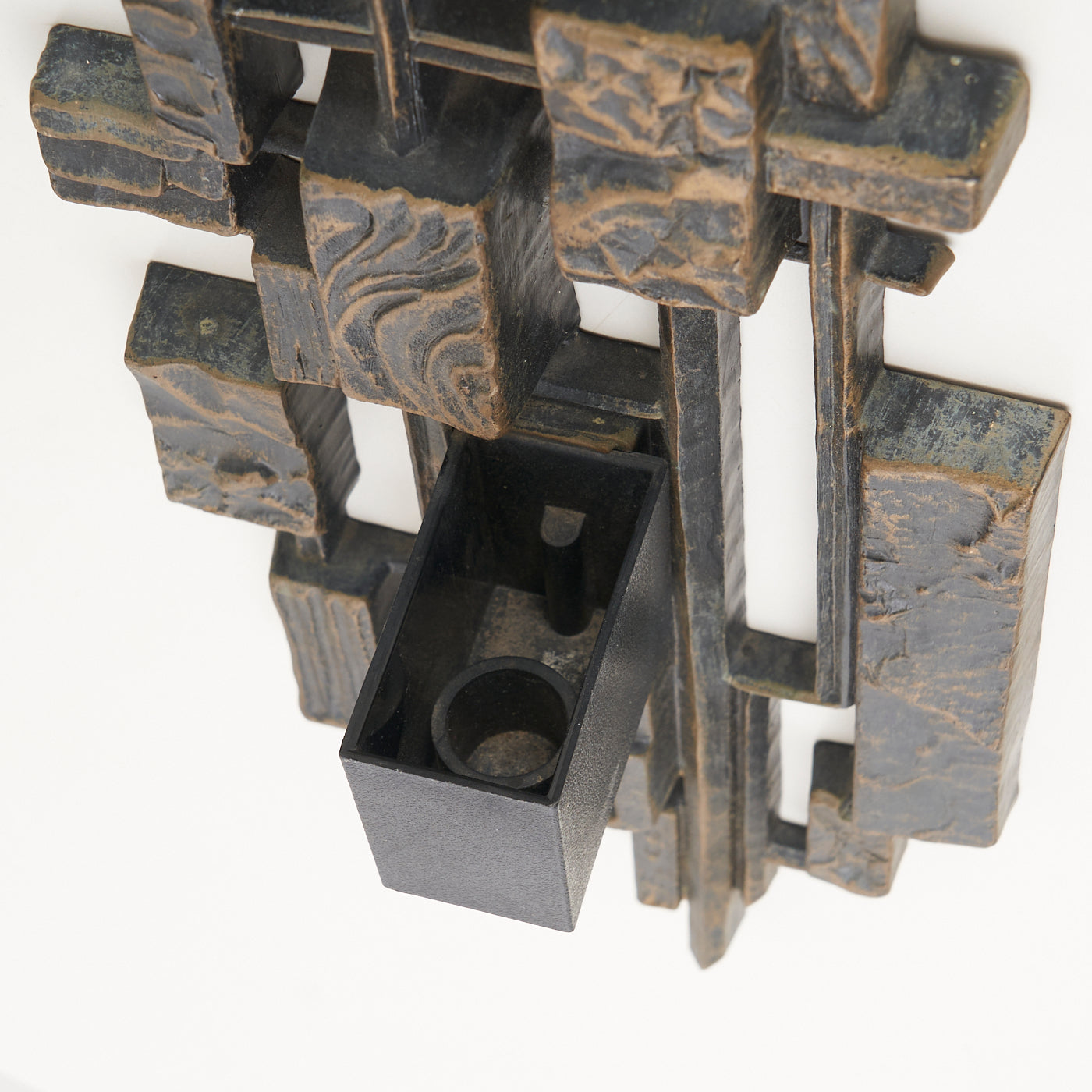 Pair of Vintage Brutalist Plastic Wall Sconces by Dart Industries