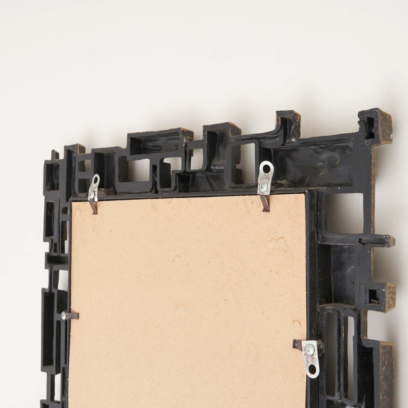 Vintage Brutalist Plastic Mirror by Dart Industries