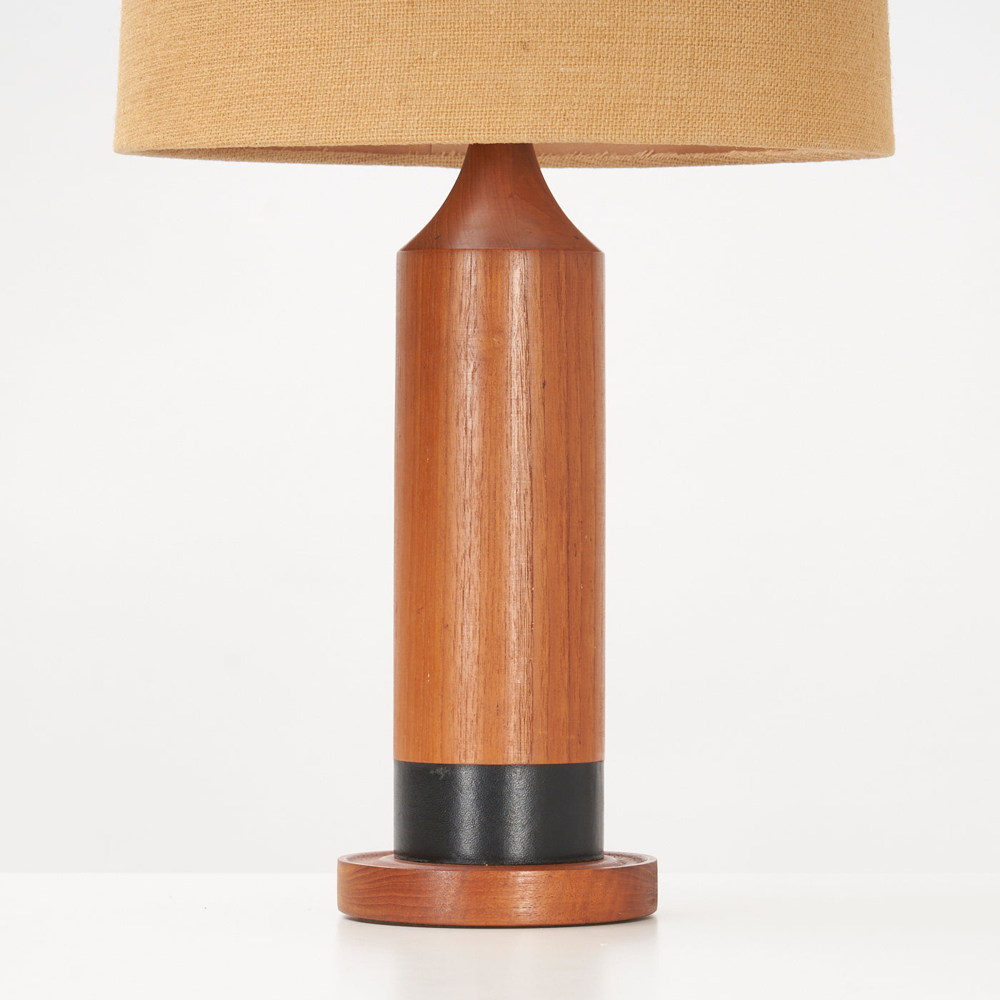 Teak Table Lamp