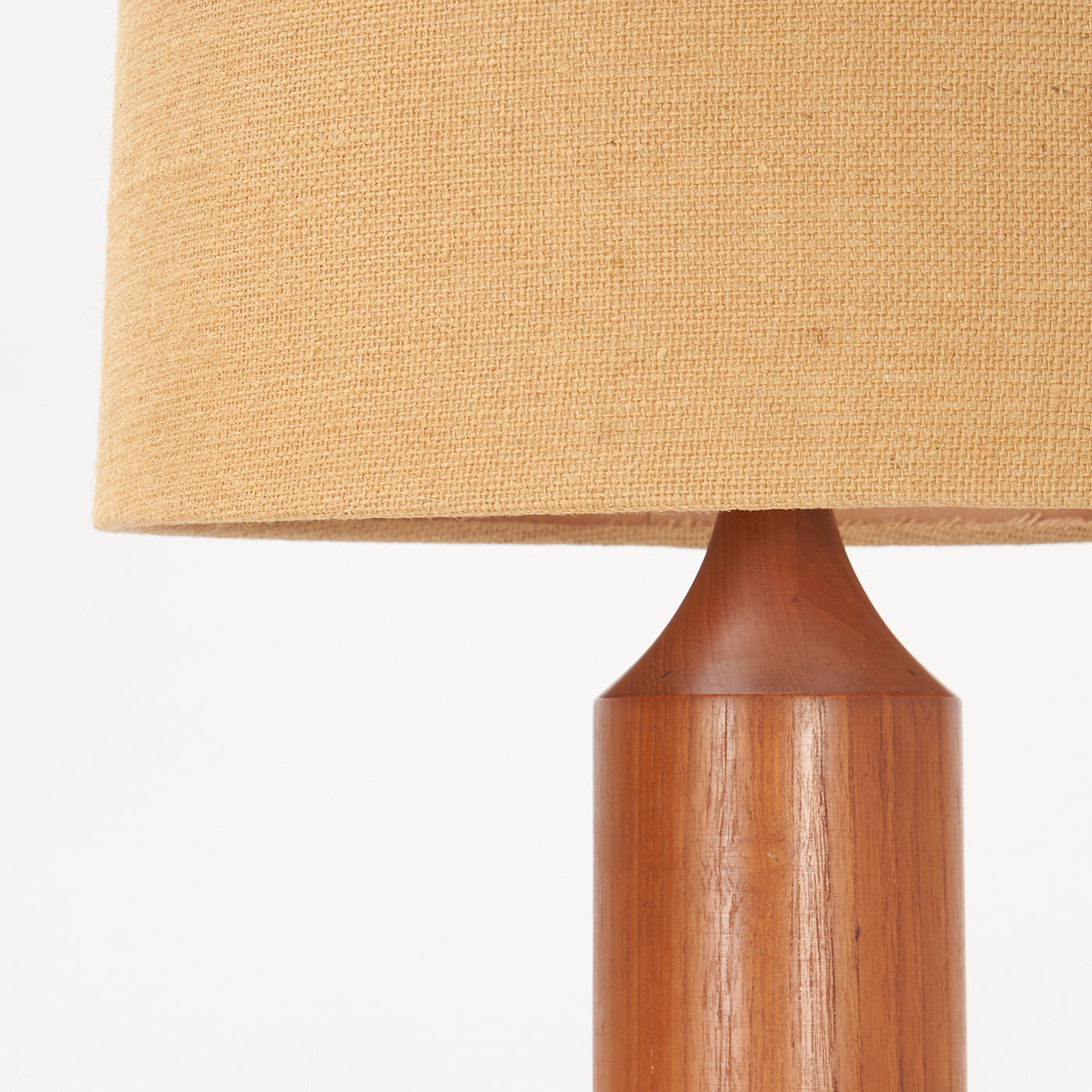 Teak Table Lamp