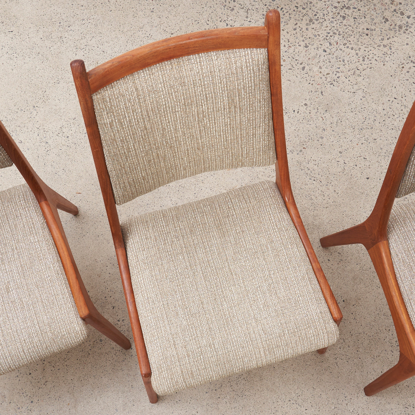 Set of 6 Teak Dining Chairs