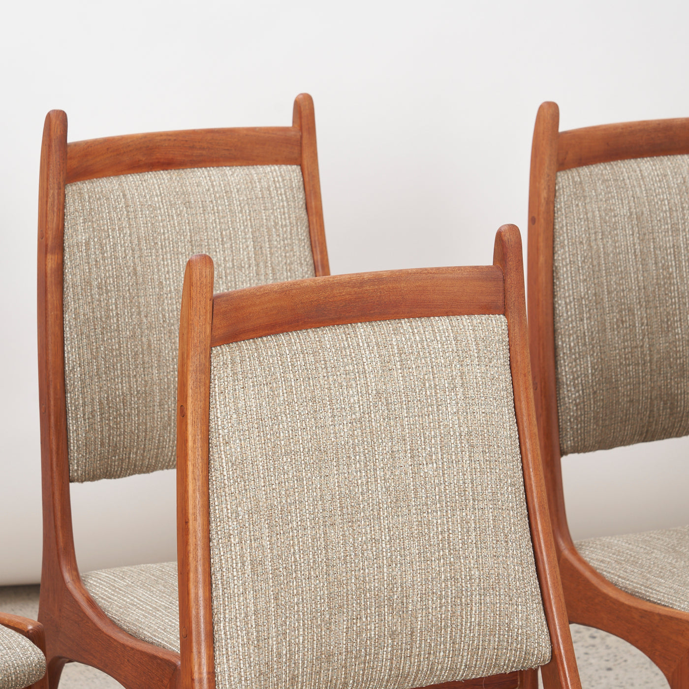 Set of 6 Teak Dining Chairs