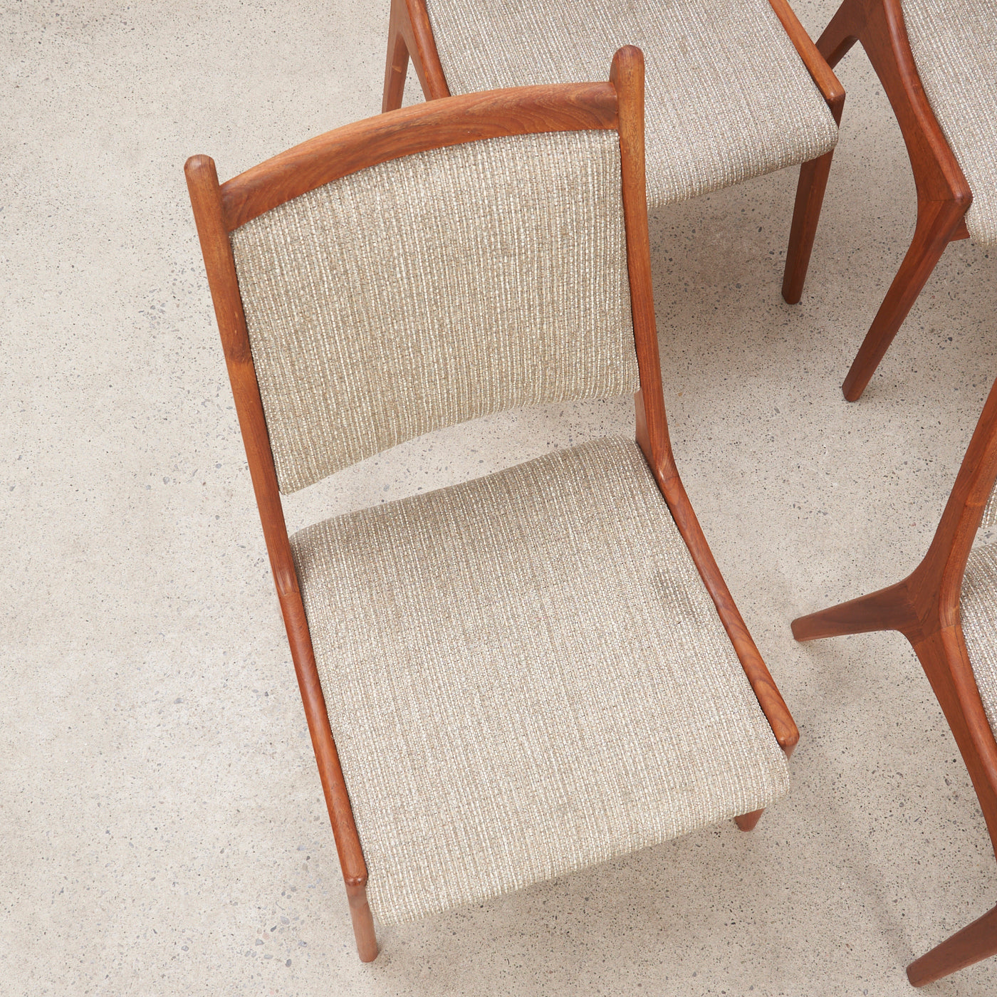 Set of 6 Teak Dining Chairs