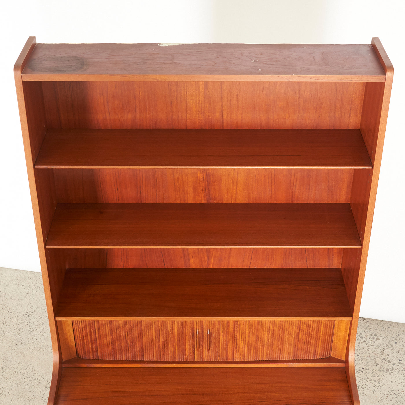 Teak Secretary Desk by Johannes Sorth for Bornholms Möbelfabrik, Denmark