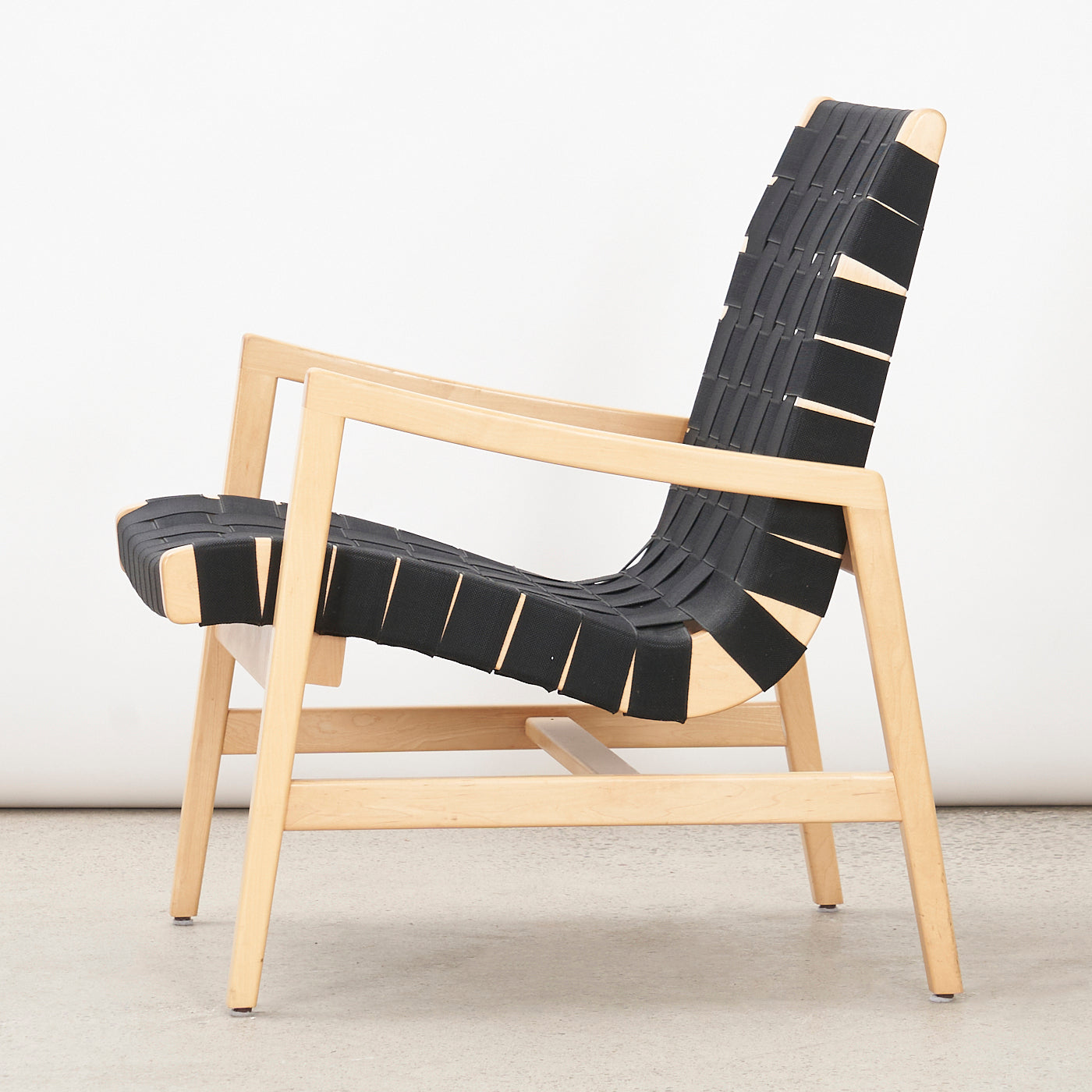 Maple Risom Lounge Chair for Knoll