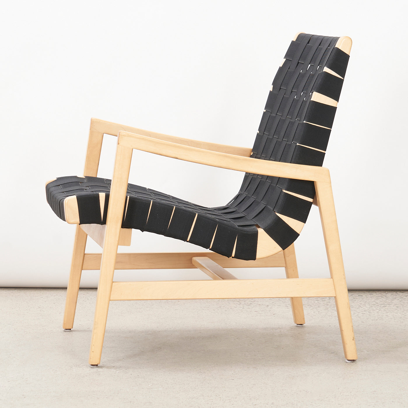 Maple Risom Lounge Chair for Knoll